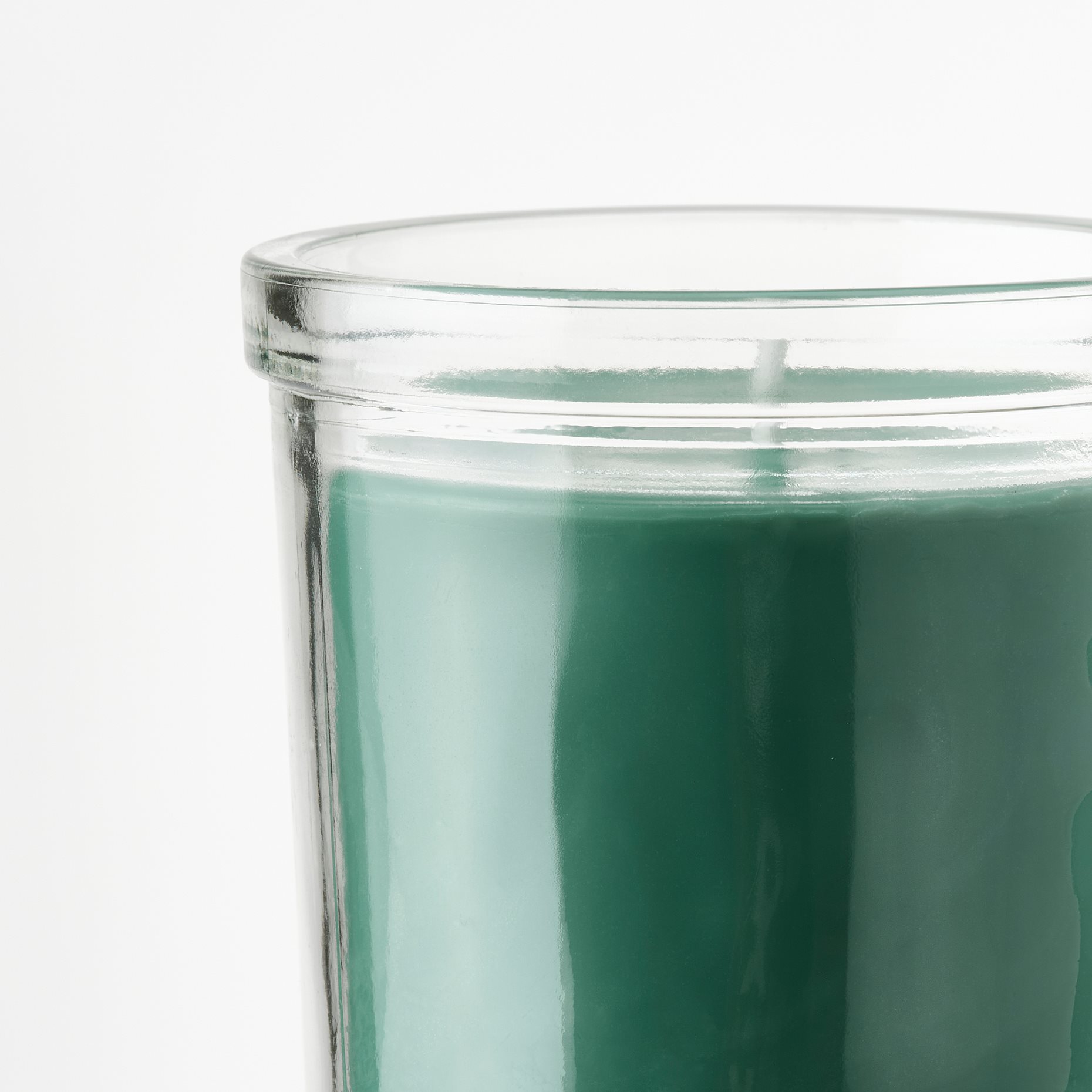 HEDERSAM, scented candle in glass/Fresh grass, 40 hr, 605.023.86