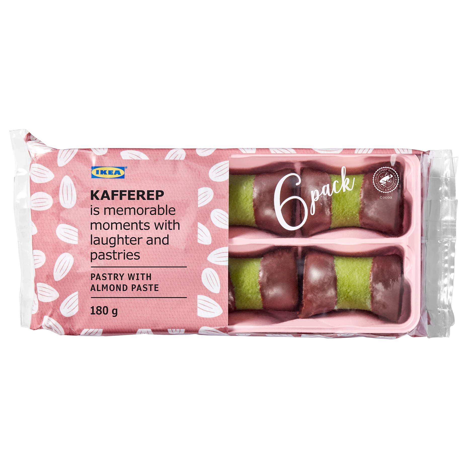 KAFFEREP, pastry with almond paste/6 pack, 180 g, 605.243.93