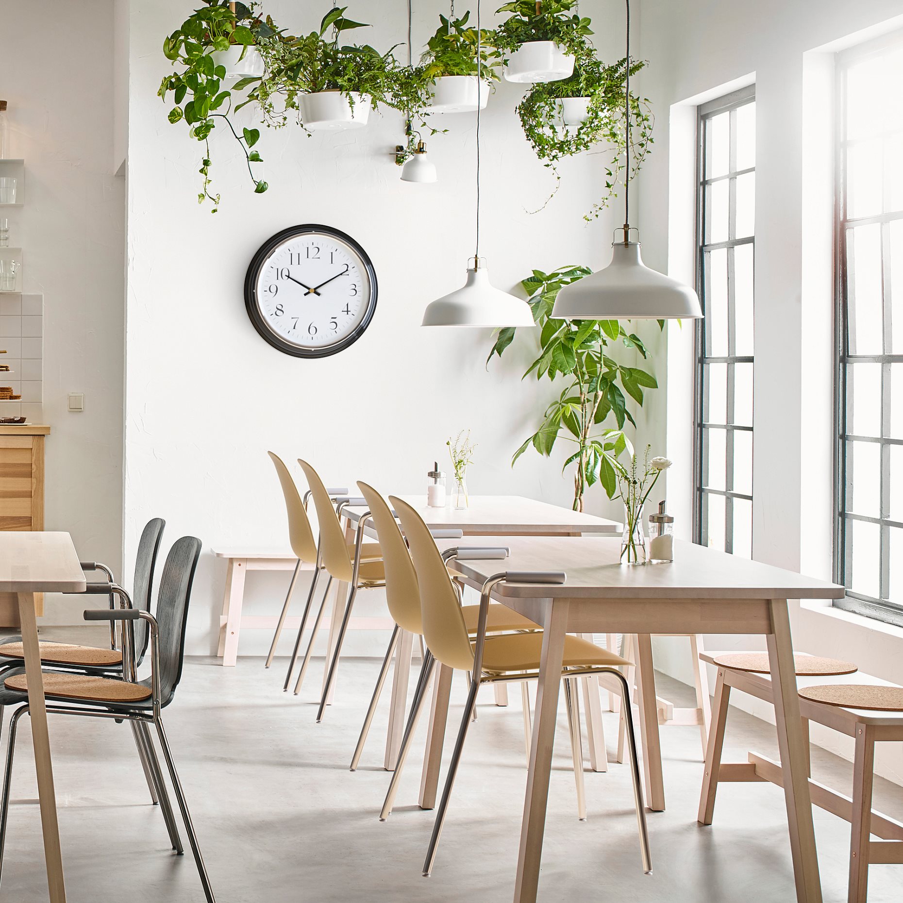 BRAVUR, wall clock, 59 cm, 605.404.73