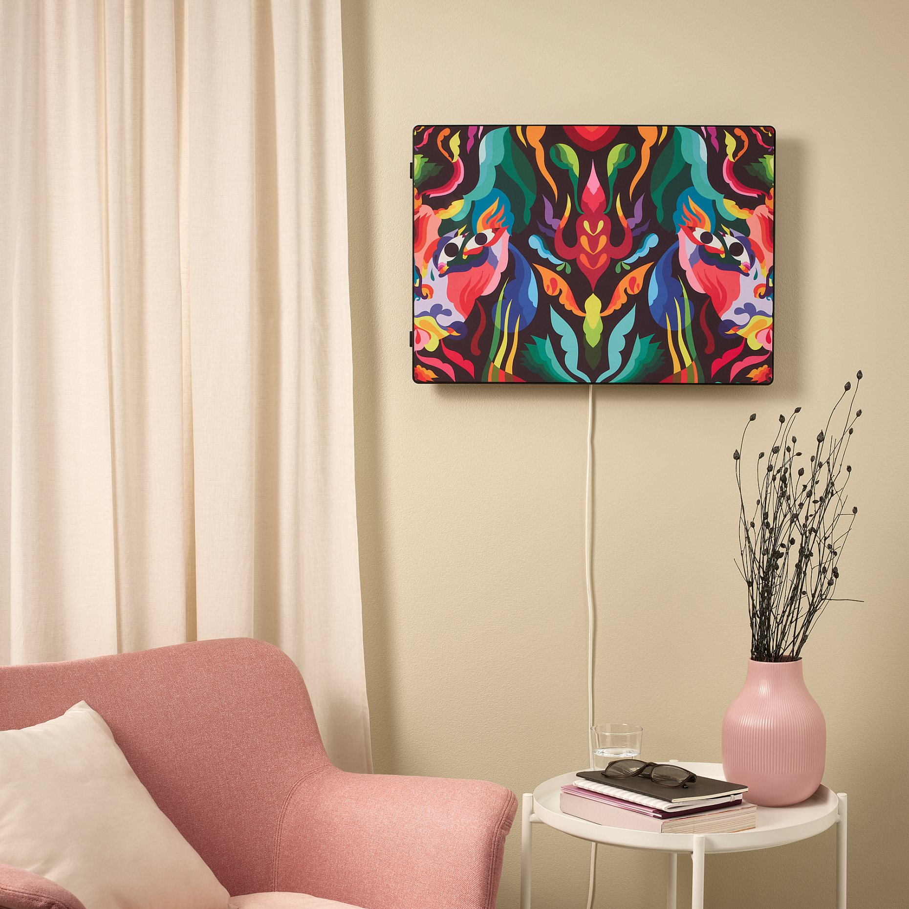 ÖMSESIDIG, panel for picture frame speaker/Mask, 605.529.65