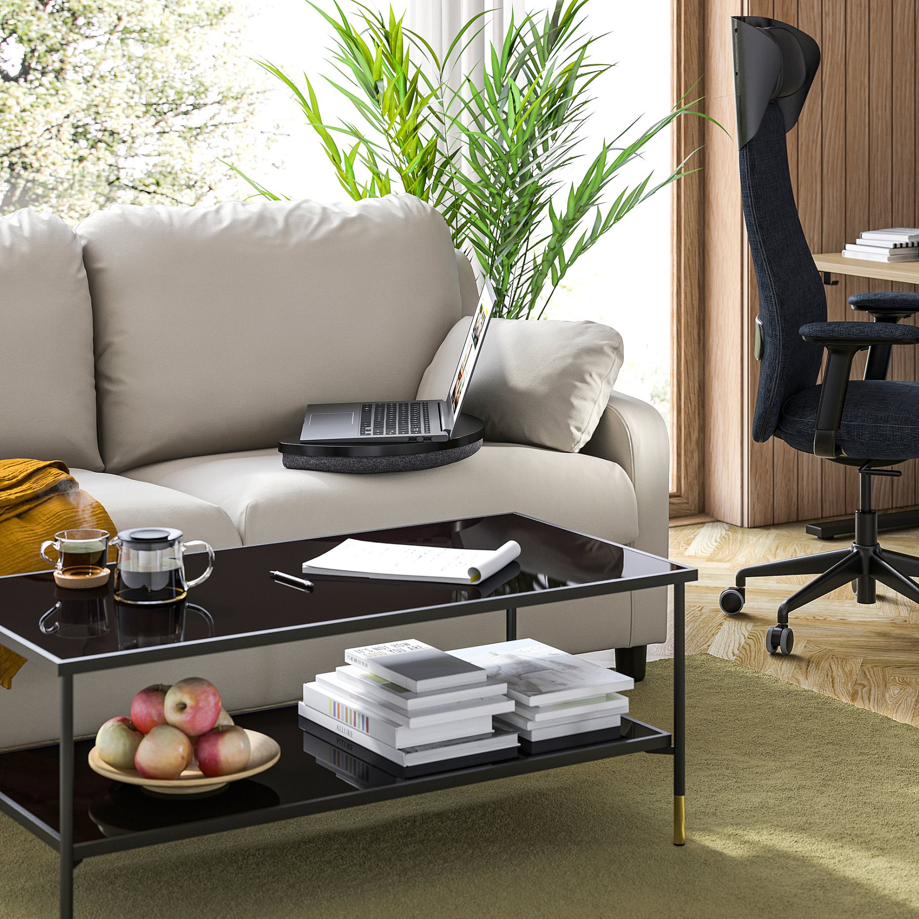 ÖJULF, βάση για laptop, 52x38 cm, 605.563.22