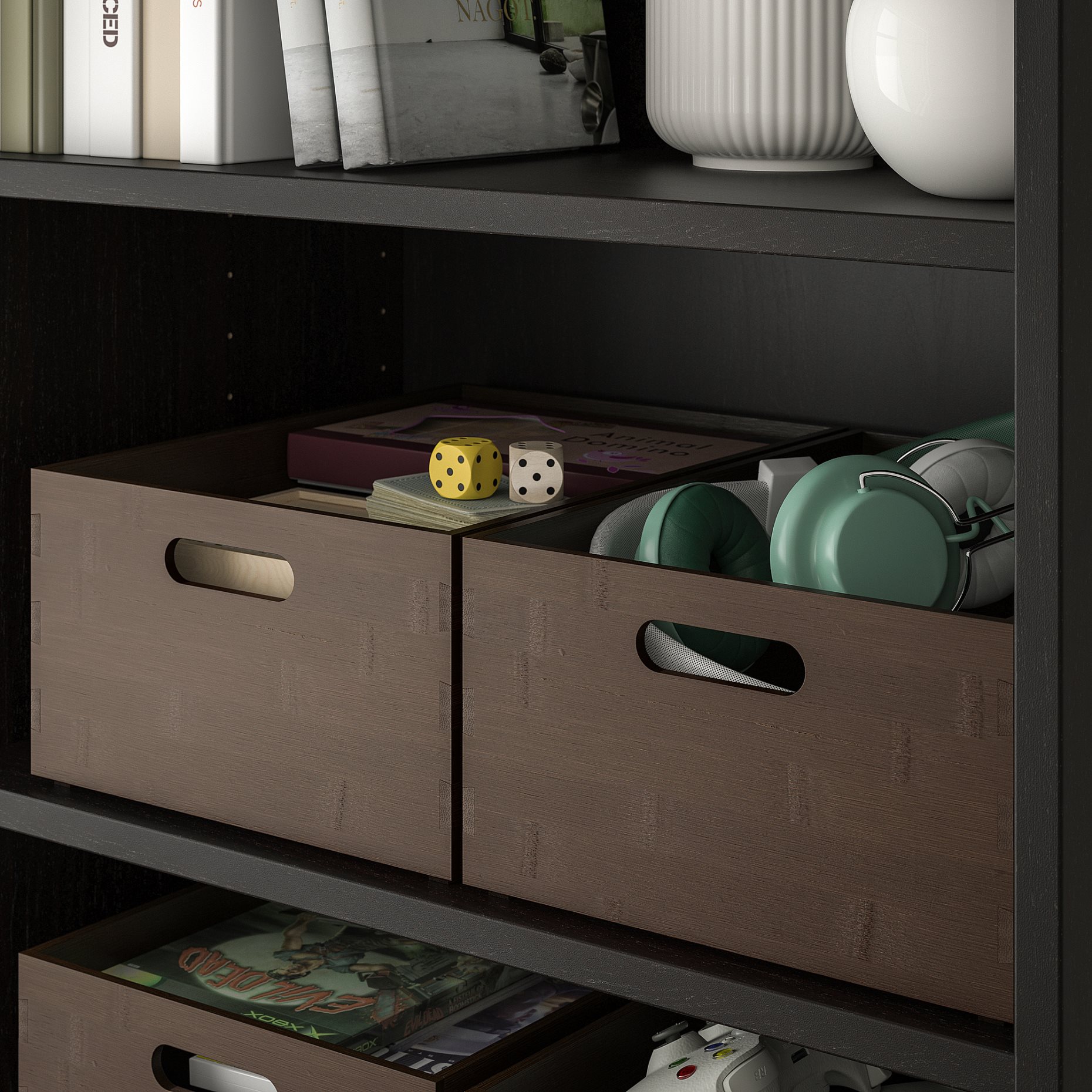 UPPDATERA, κουτί αποθήκευσης, 24x32x15 cm, 605.717.80