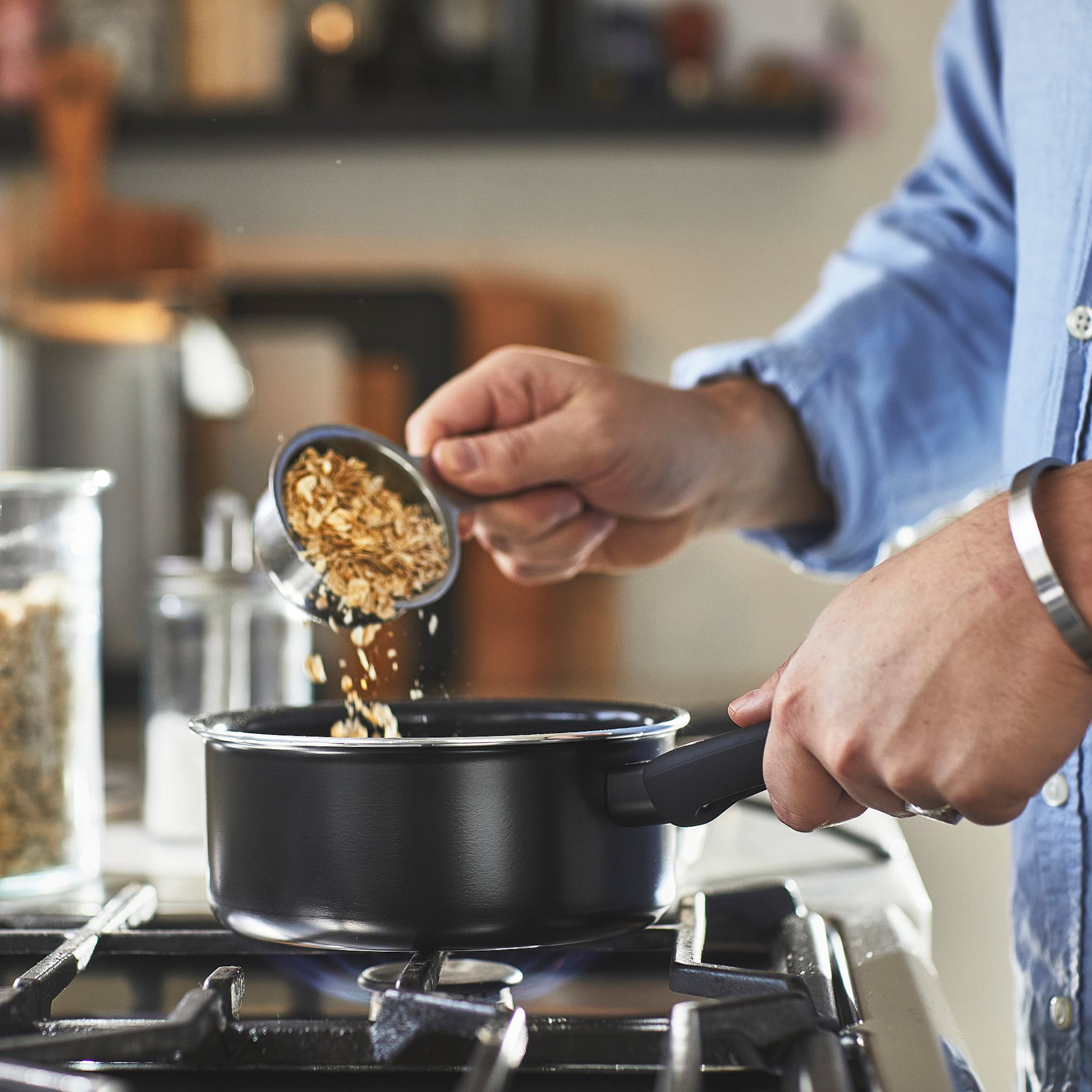 HEMLAGAD, saucepan non-stick coating, 1 l, 605.809.11