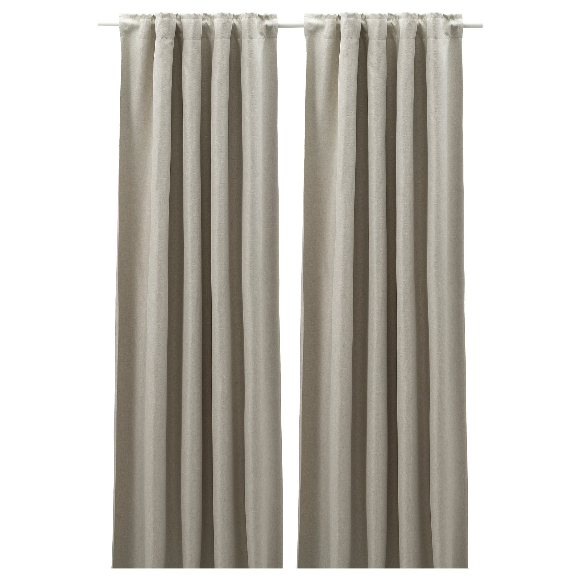 ANNAKAJSA, κουρτίνες μερικής συσκότισης, 2 τεμ. 145x300 cm, 605.834.29