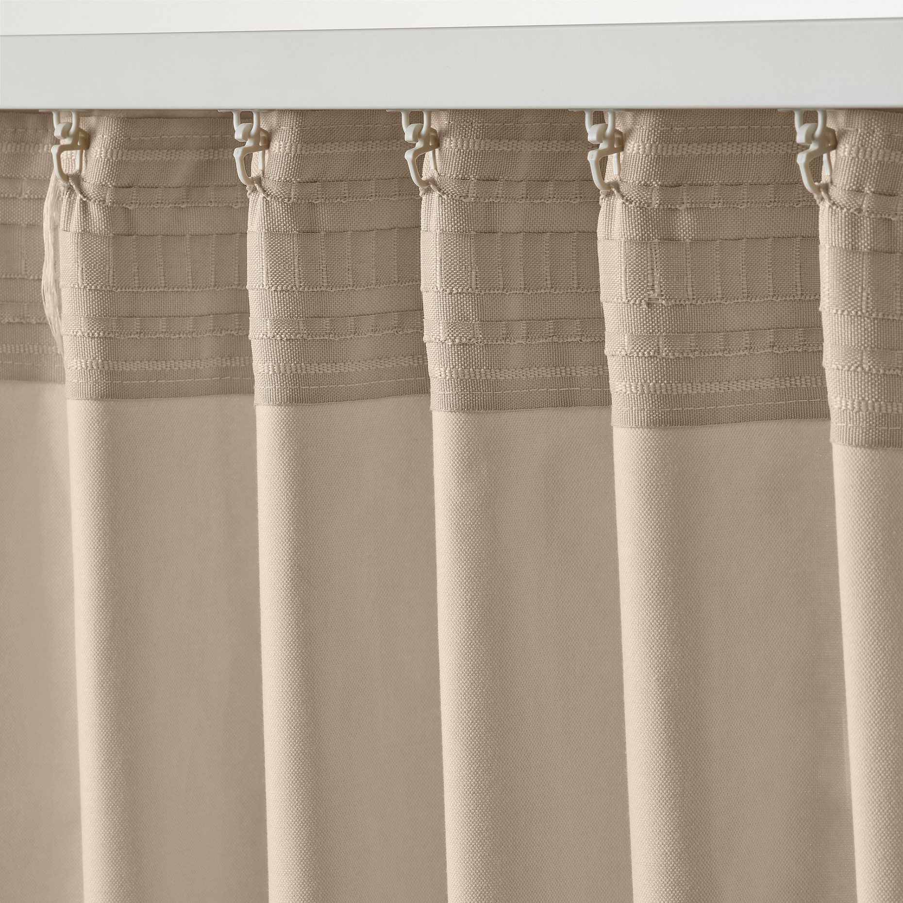 SANELA, curtains 1 pair, 140x300 cm, 605.898.79