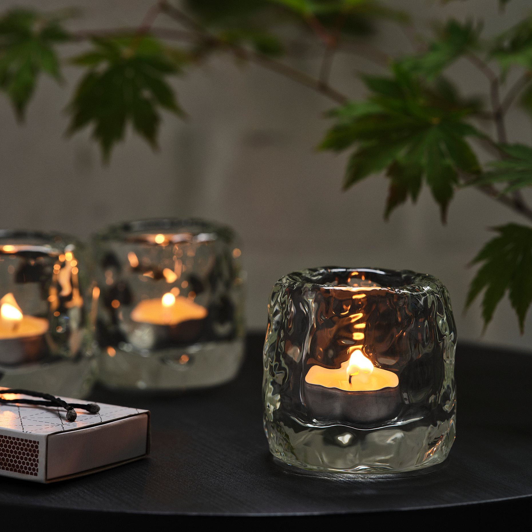 STOCKHOLM 2025, βάση για κερί ρεσό, 8 cm, 605.904.96