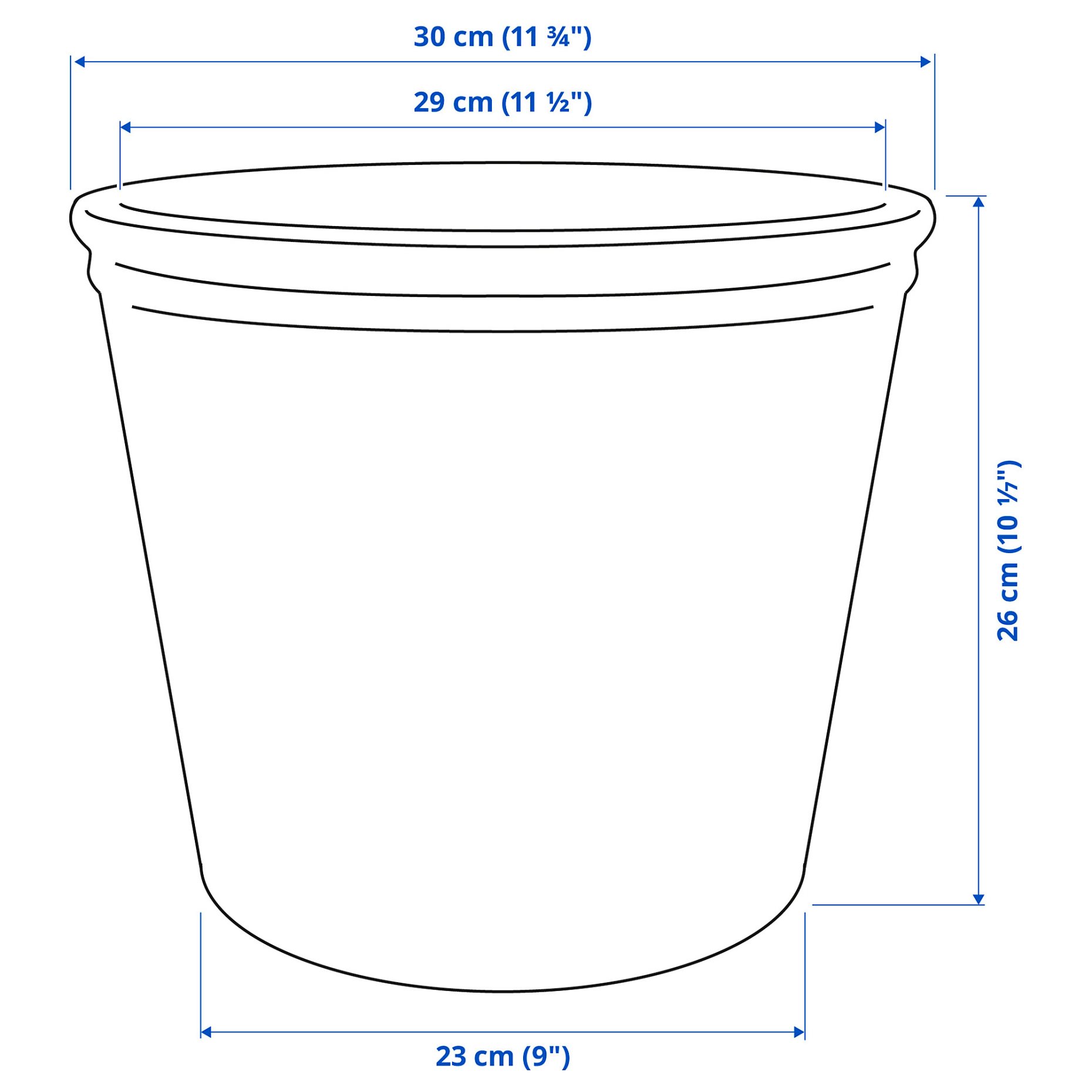 KÖRSBÄRSBJÖRK, κασπό, 24 cm, 605.917.21