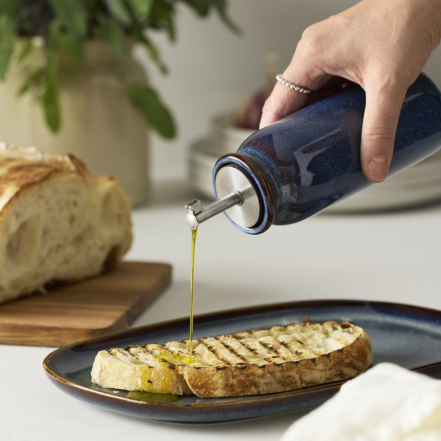 BRUGDHAJ, μπουκάλι λαδιού/ξυδιού, 19 cm, 605.961.77