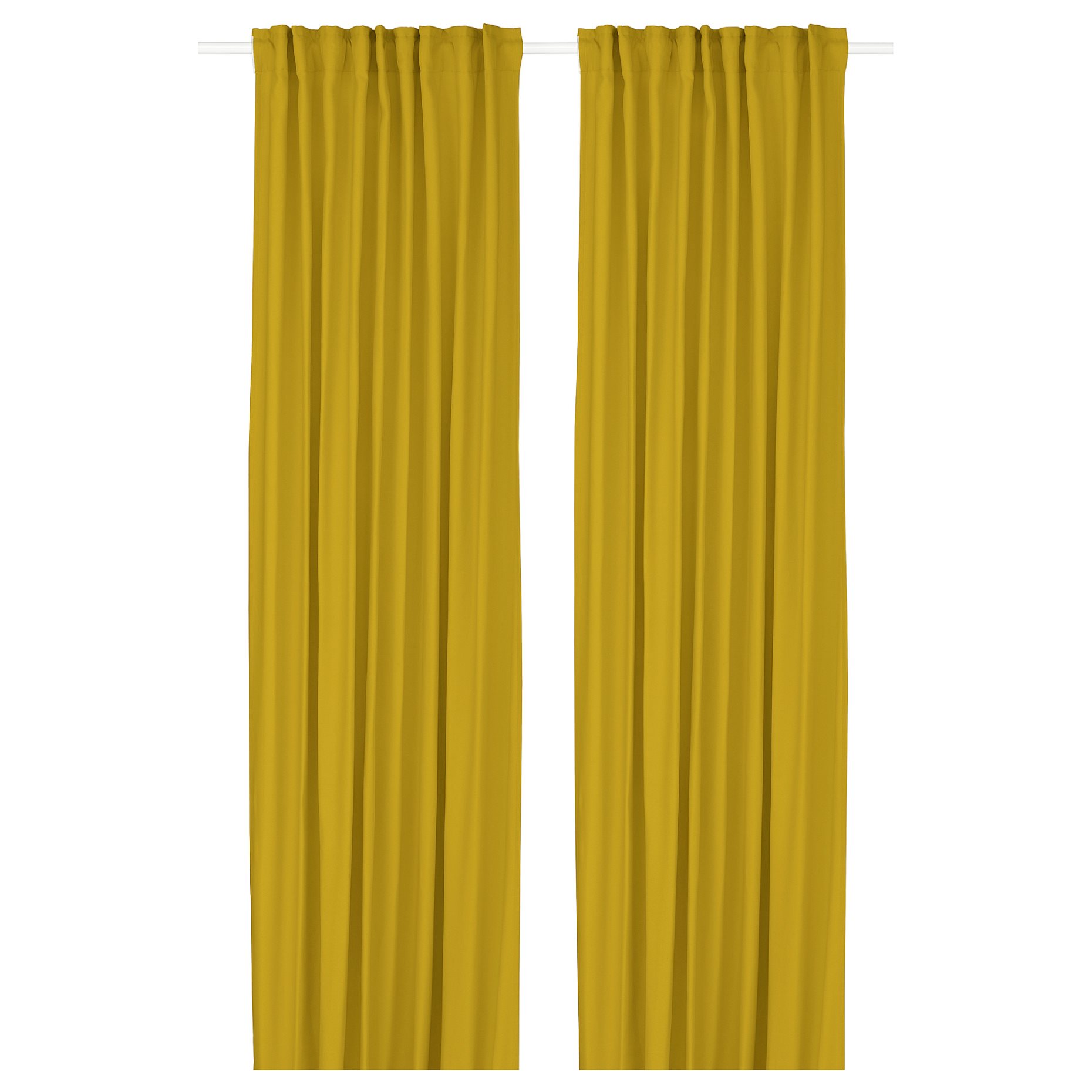 GINSTMOTT, curtains with heading tape/1 pair, 145x300 cm, 605.971.86