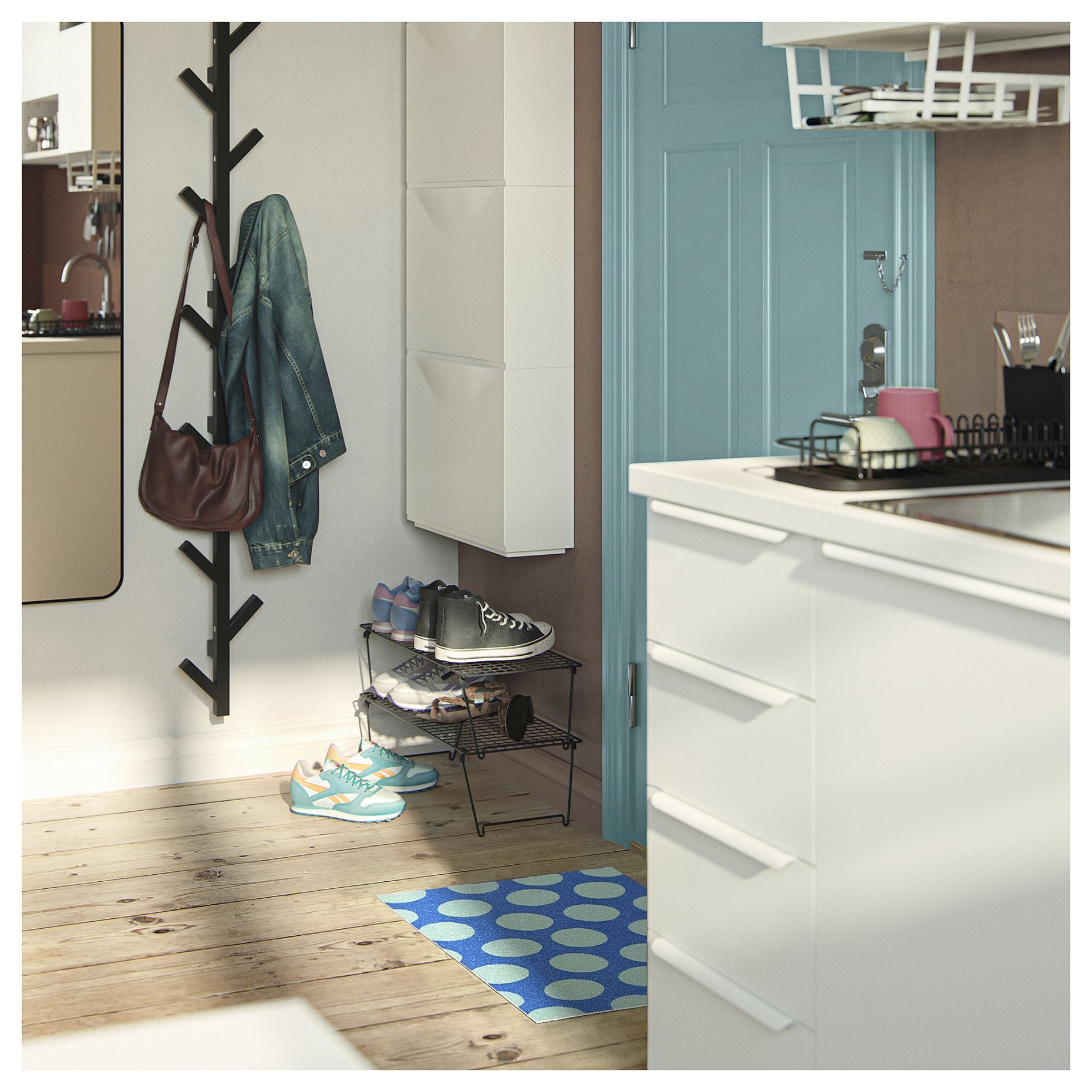 KÖRFÄLTSPIL, door mat, 40x60 cm, 605.980.77