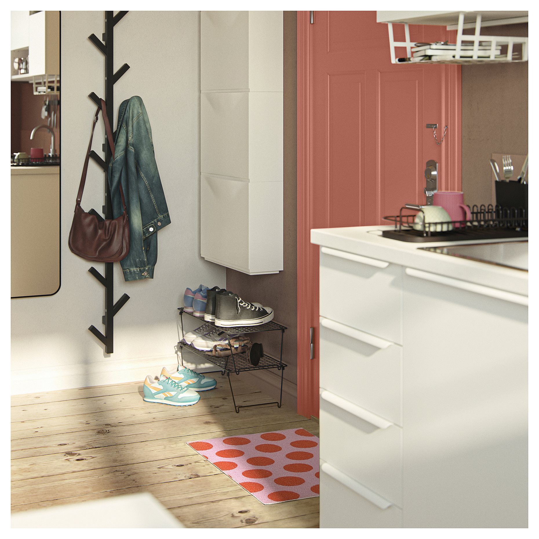 KÖRFÄLTSPIL, door mat, 40x60 cm, 605.980.82