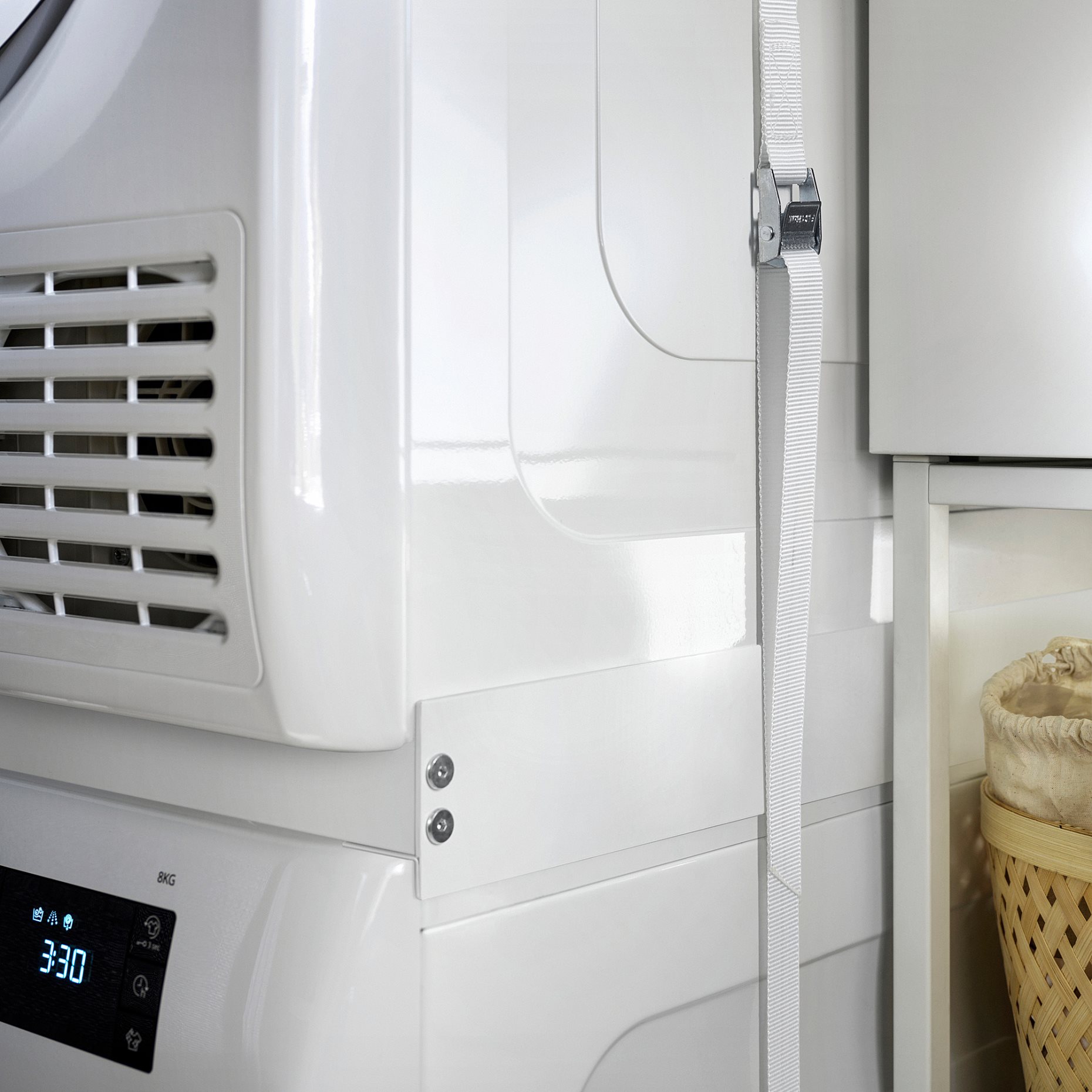 TYKARP, stacking kit for washer/dryer, 606.014.66