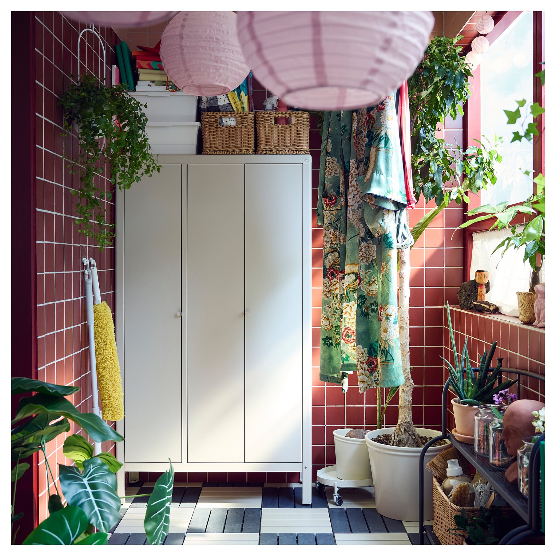 KOLBJÖRN, cabinet outdoor/indoor, 90x161 cm, 606.018.62