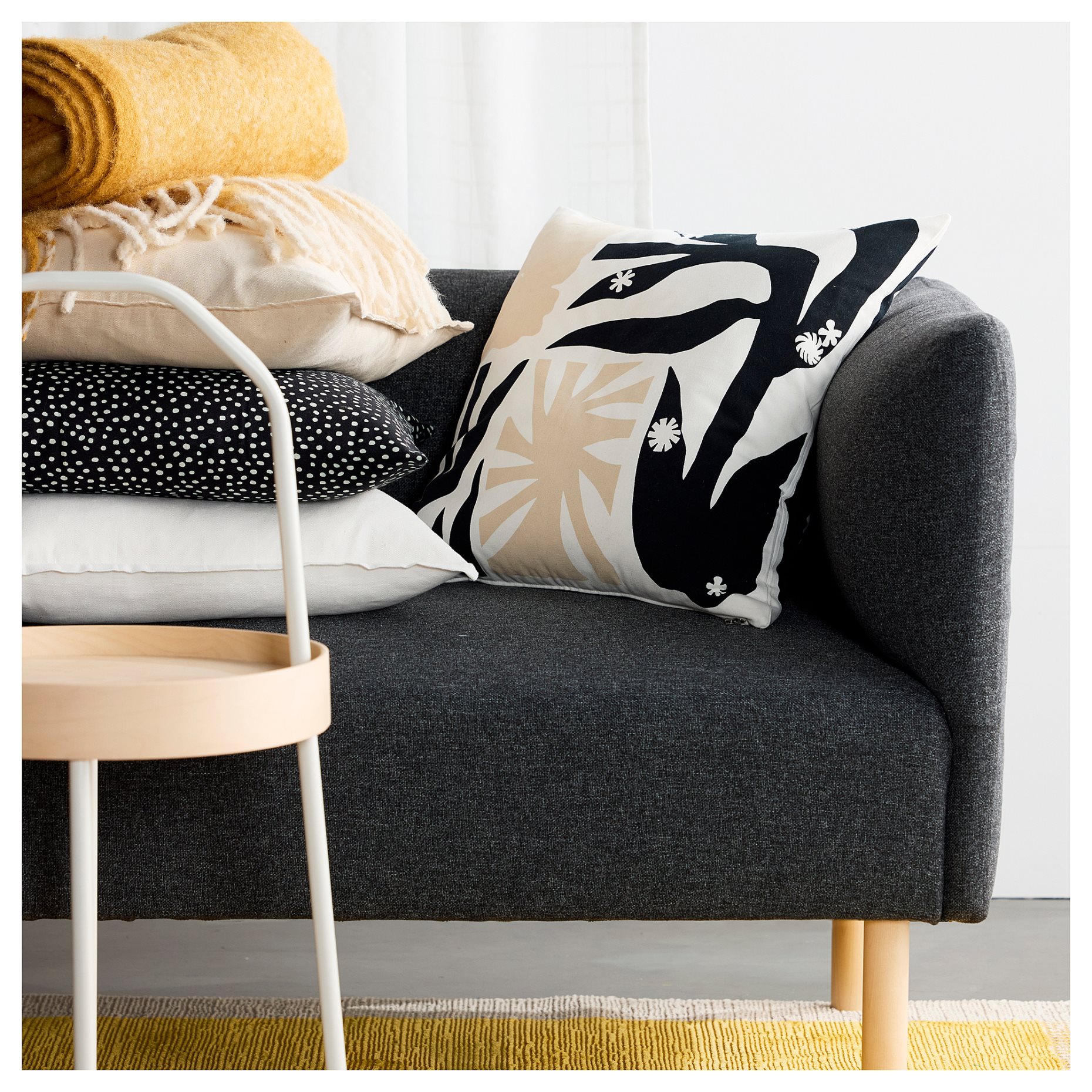 DRABOR, cushion cover, 50x50 cm, 606.046.29