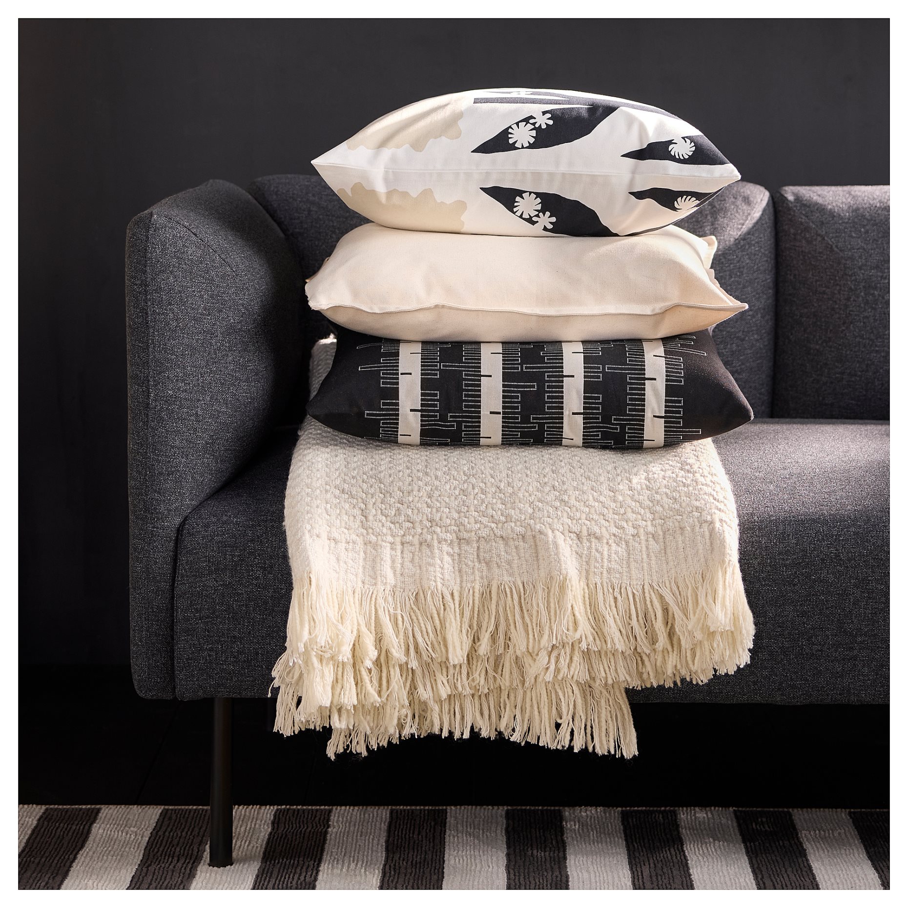 DRABOR, cushion cover, 50x50 cm, 606.046.29