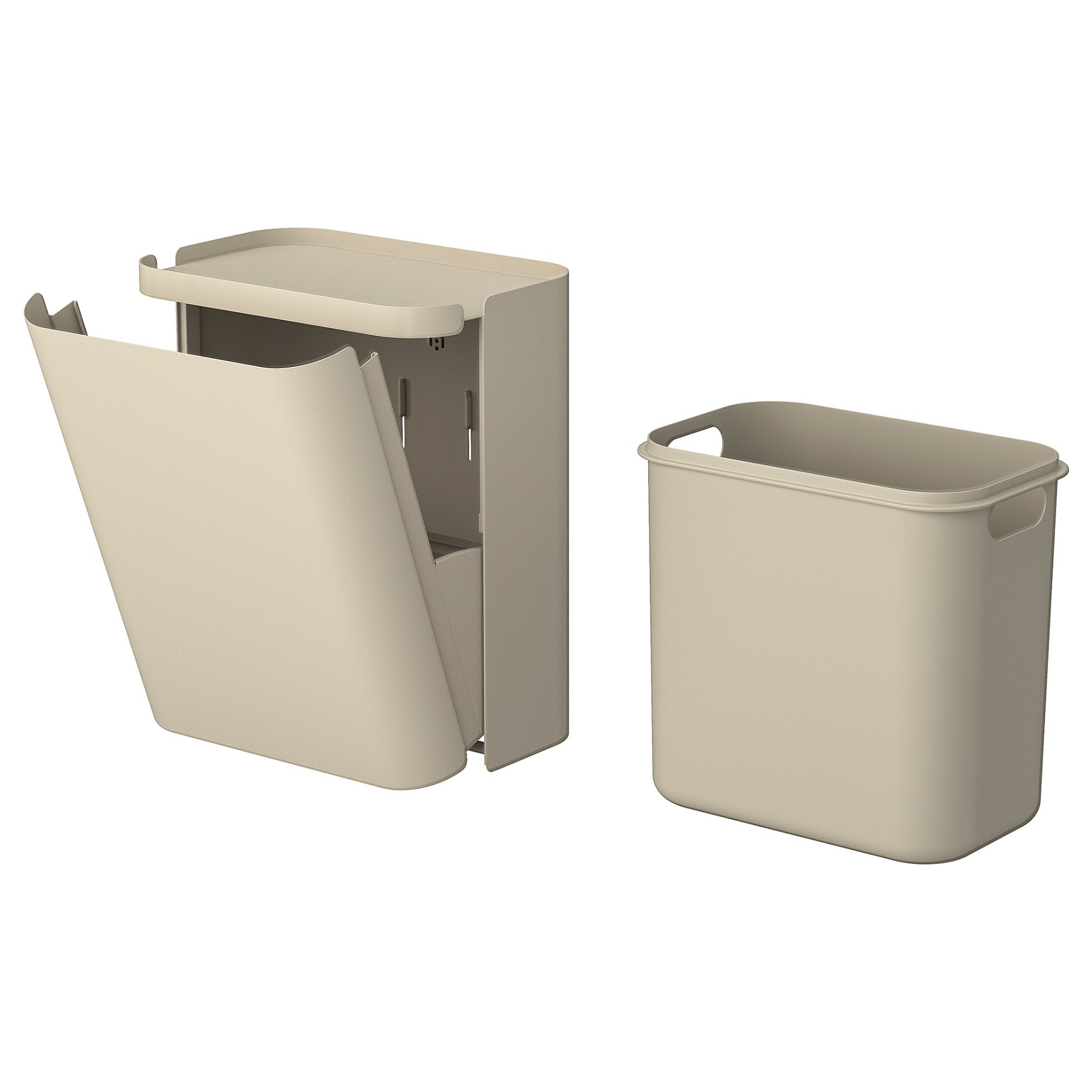 FLORSJÖN, waste bin, 3 l, 606.048.65