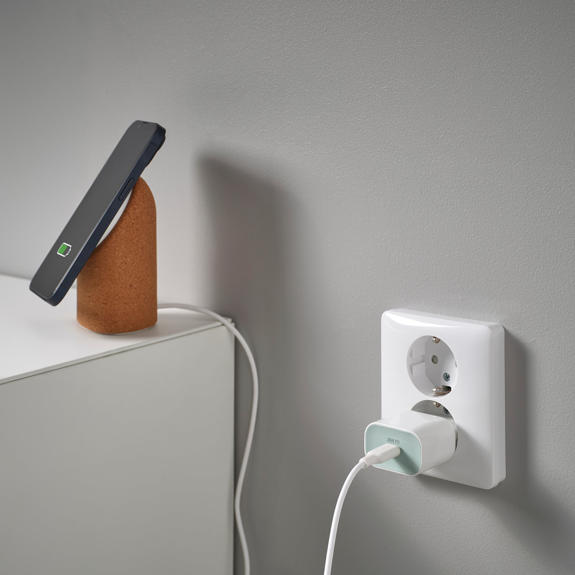 SJOSS, 20W 1-port USB charger, 606.097.40