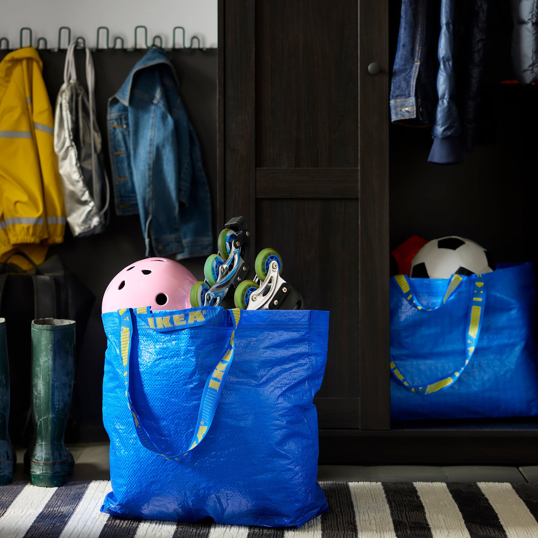 FRAKTA, carrier bag medium, 45x18x45 cm/36 l, 606.111.11