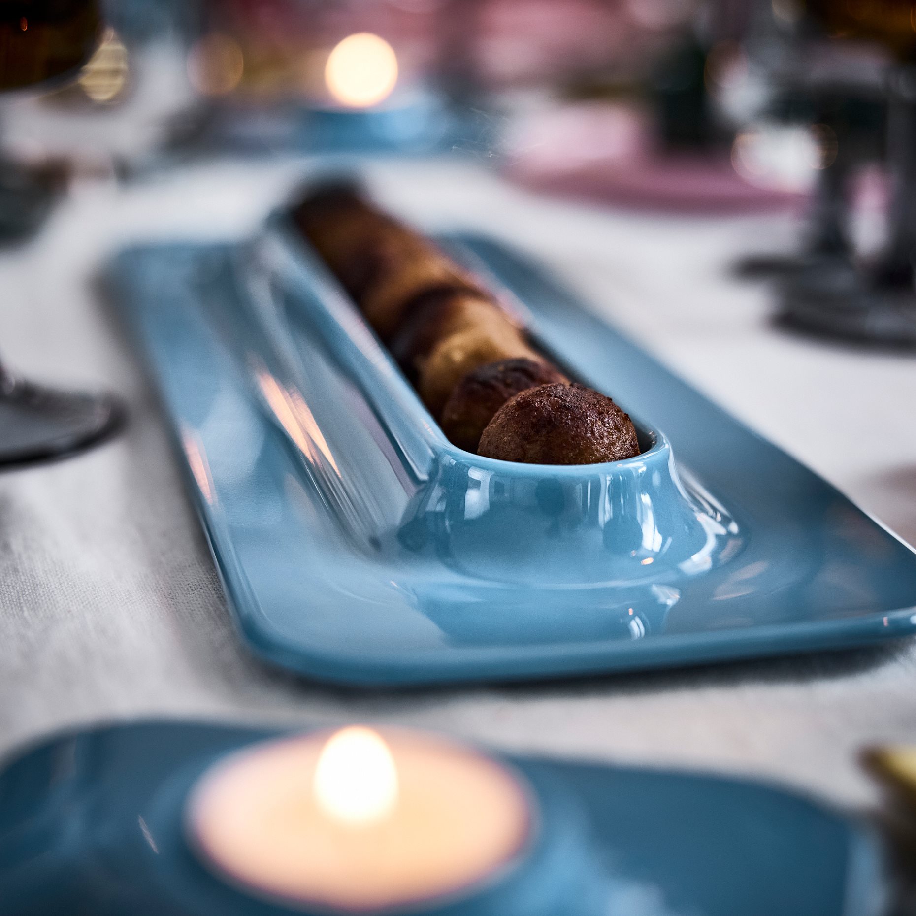 VINTERFINT, serving plate, 40x14 cm, 606.115.02