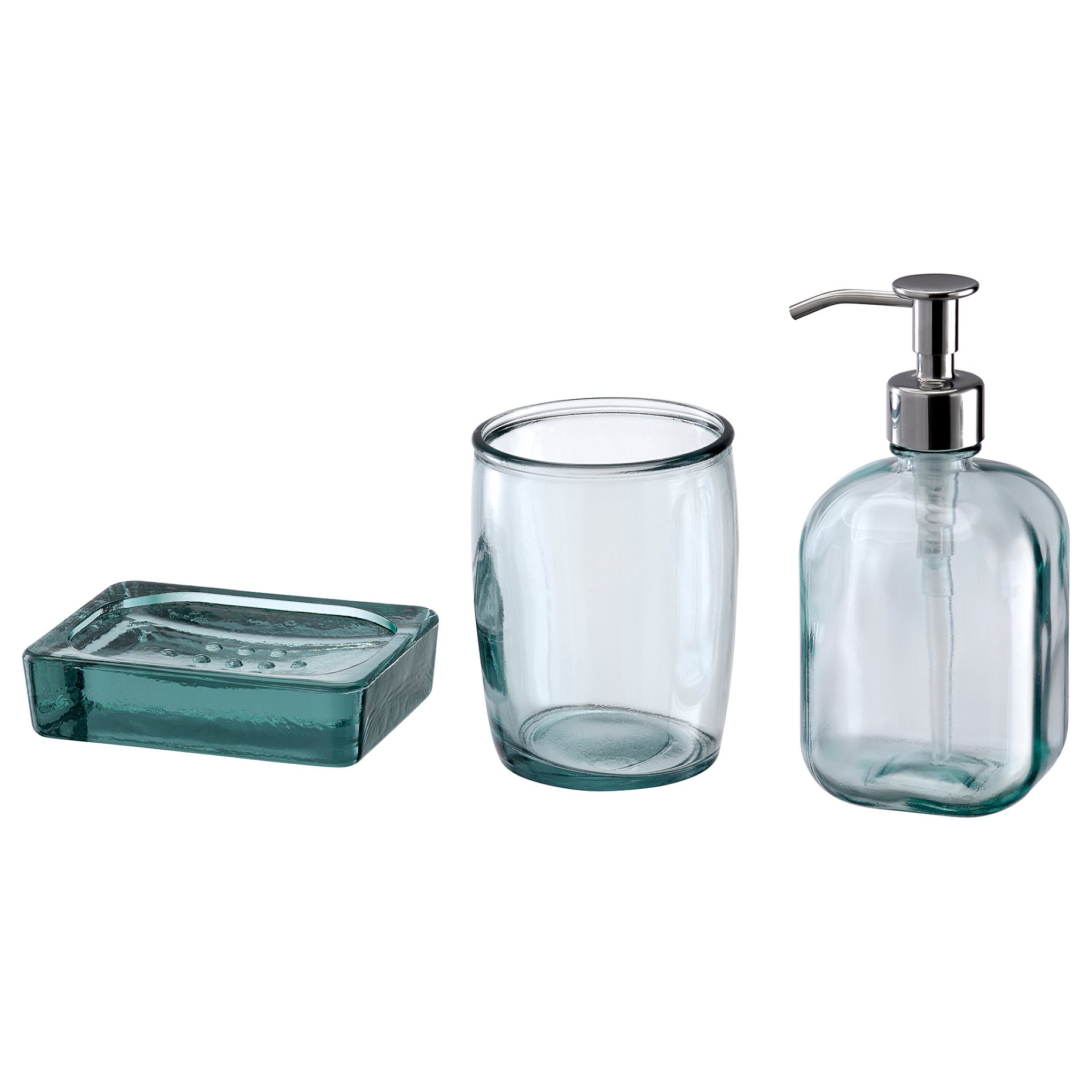 SKOGSFALK, 3-piece bathroom set, 606.369.51