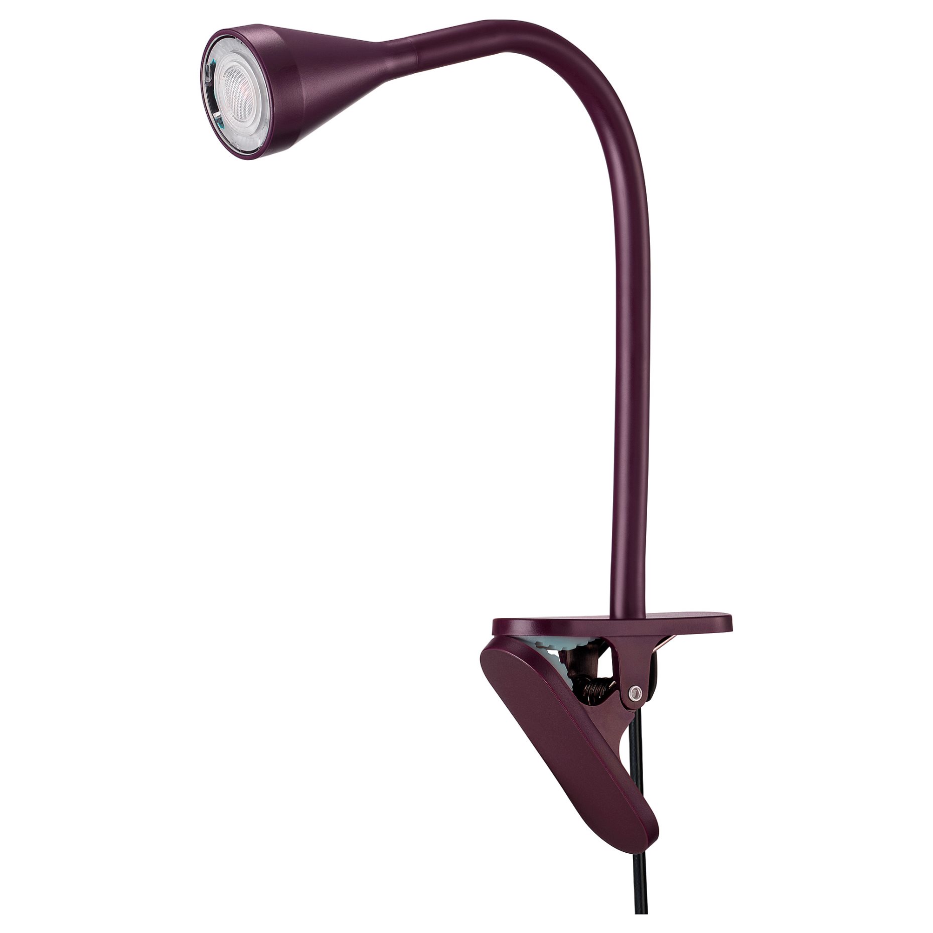 NÄVLINGE, clamp spotlight with built-in LED light source, 606.371.30
