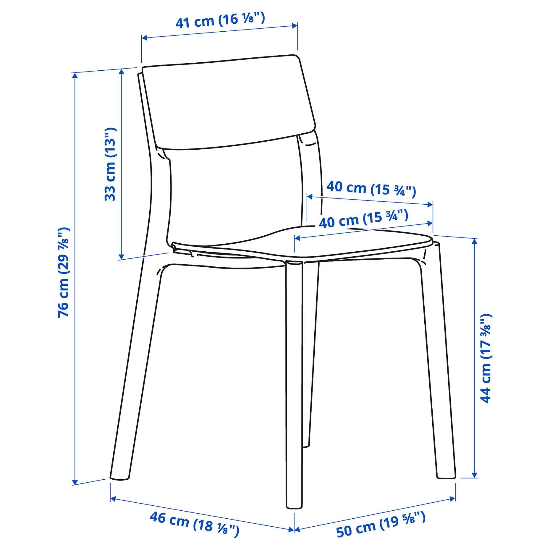 IKEA PS 2012/JANINGE, table and 4 chairs, 691.614.82
