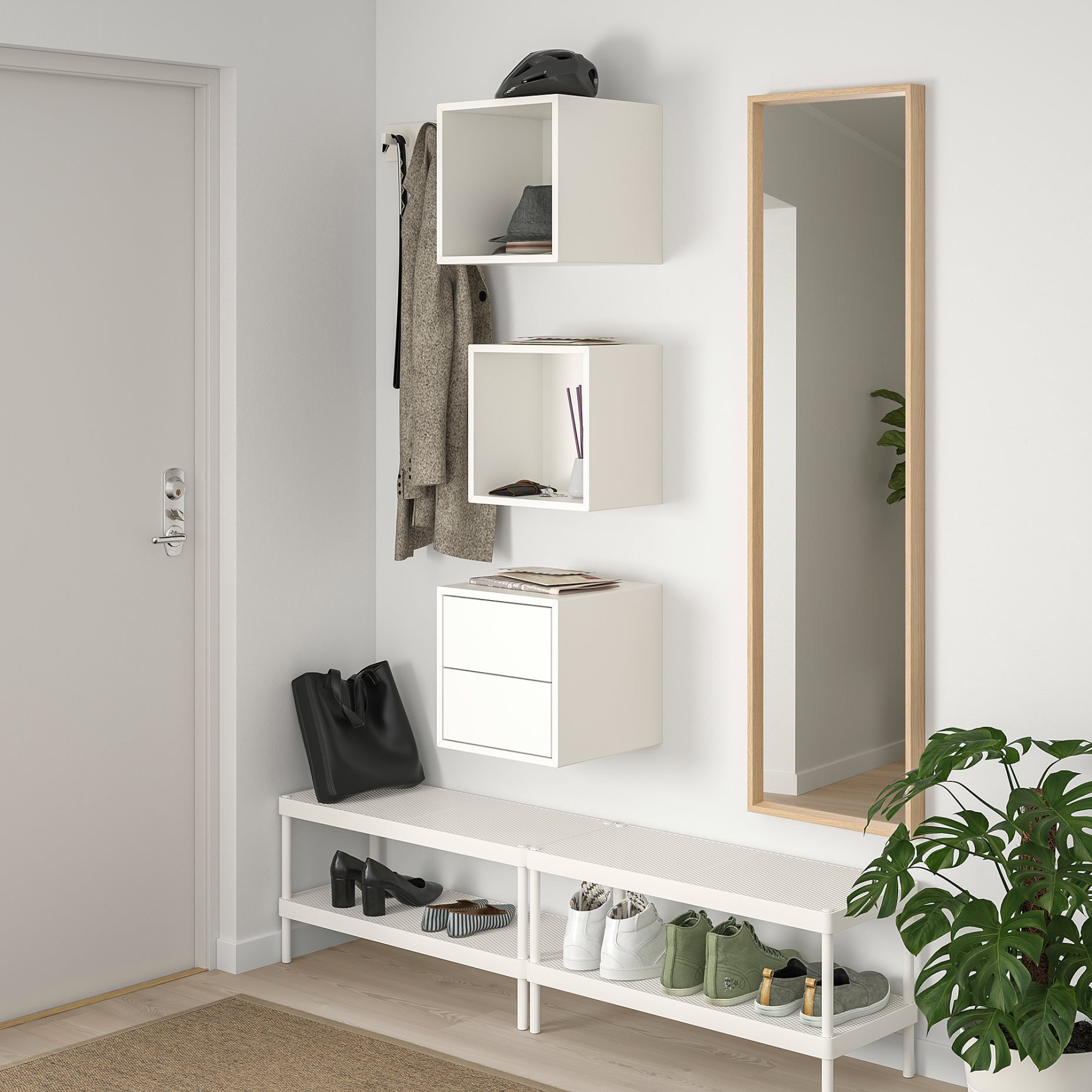 EKET, wall-mounted storage combination, 693.363.83
