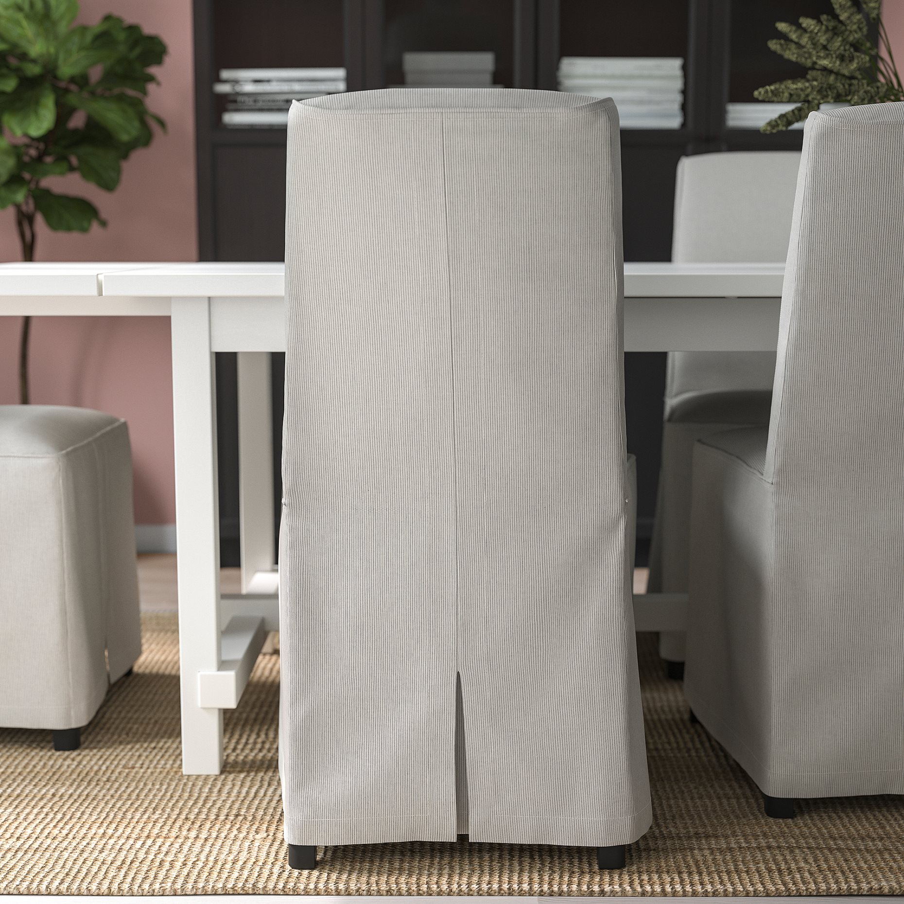 BERGMUND, chair with long cover, 693.842.51