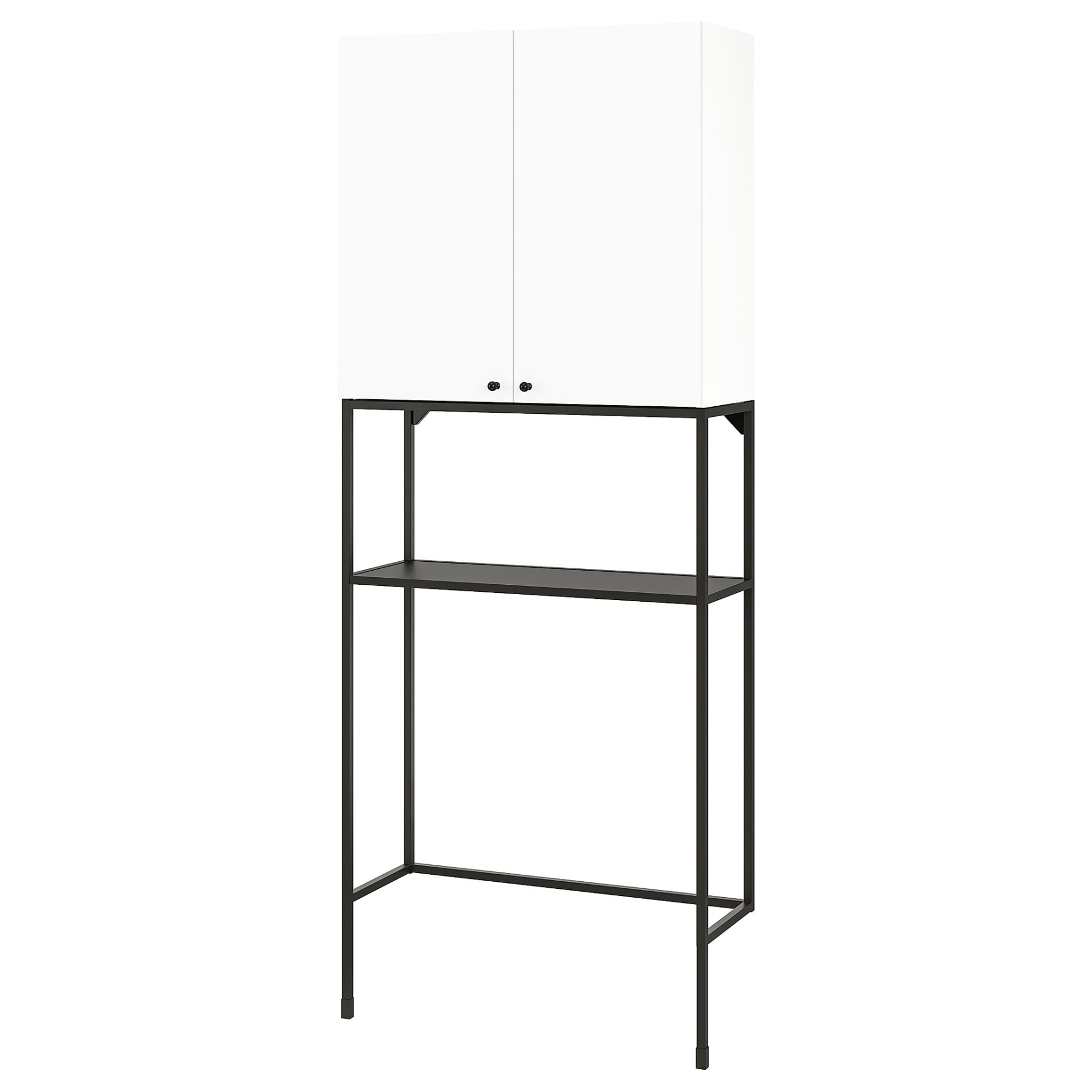 ENHET, σύνθεση αποθήκευσης για χώρο πλυντήριου, 80x32x204 cm, 694.774.29