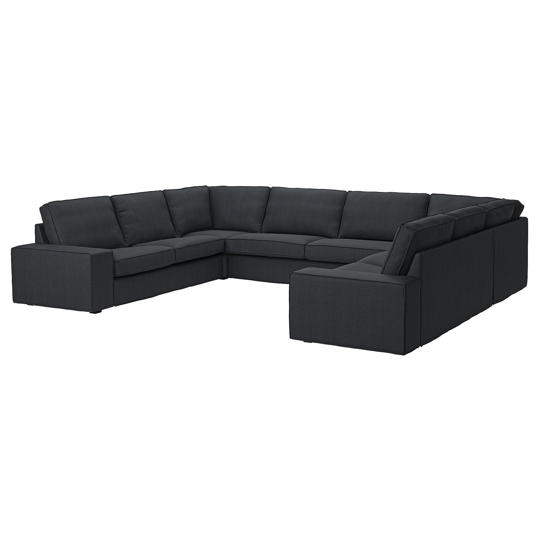 KIVIK, U-shaped sofa, 7-seat, 694.944.00