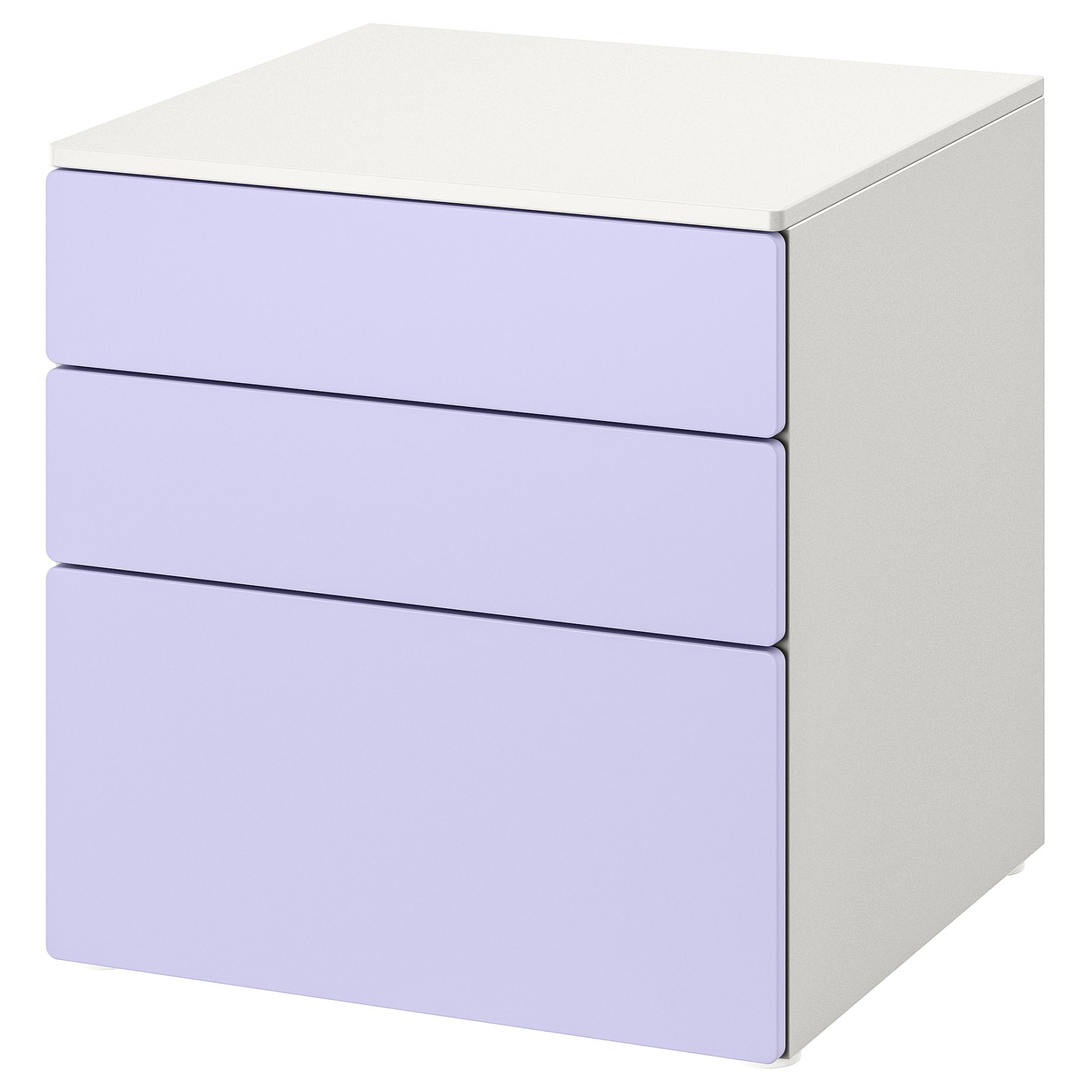 SMASTAD/PLATSA, chest of 3 drawers, 60x57x63 cm, 695.429.34