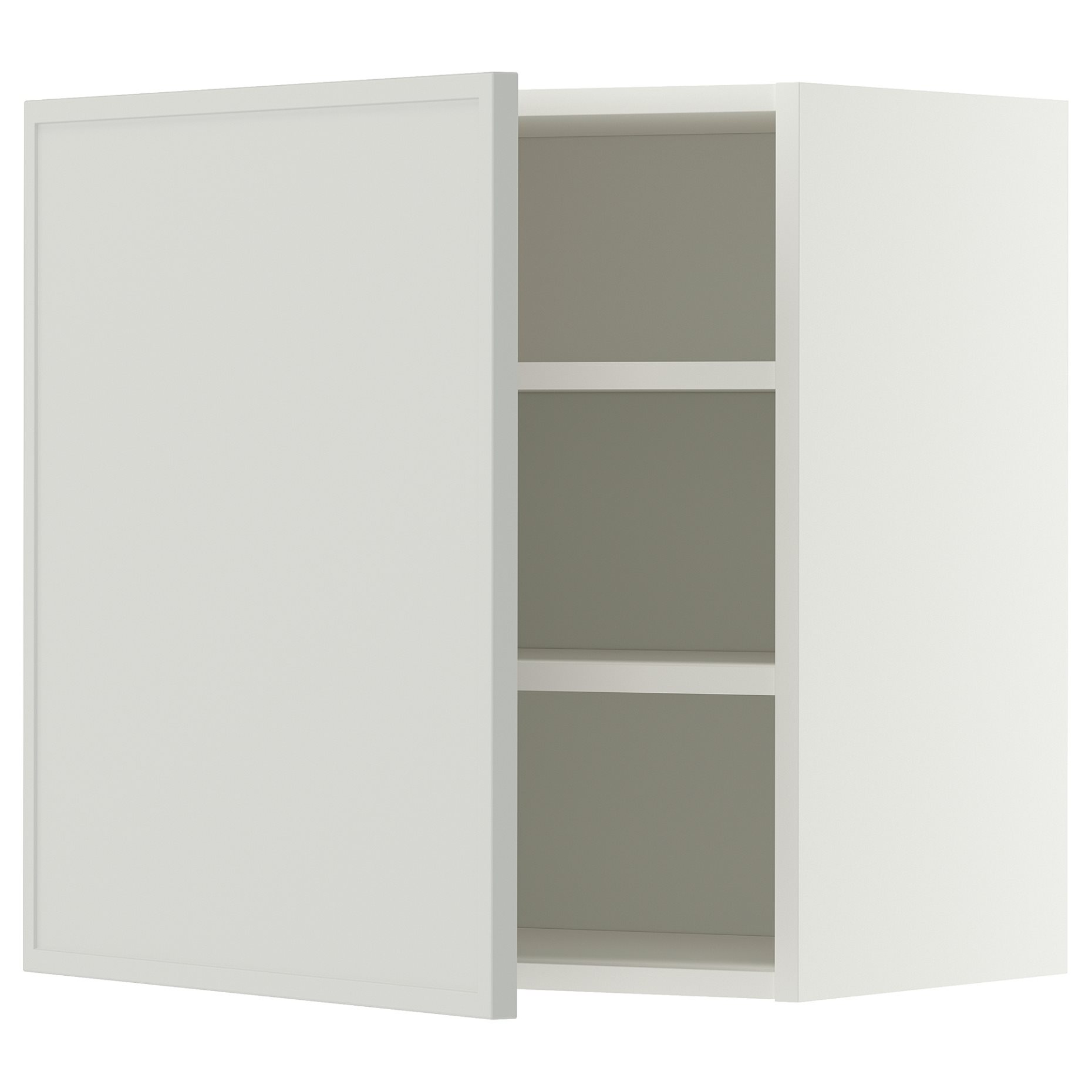 METOD, wall cabinet with shelves, 60x60 cm, 696.060.87