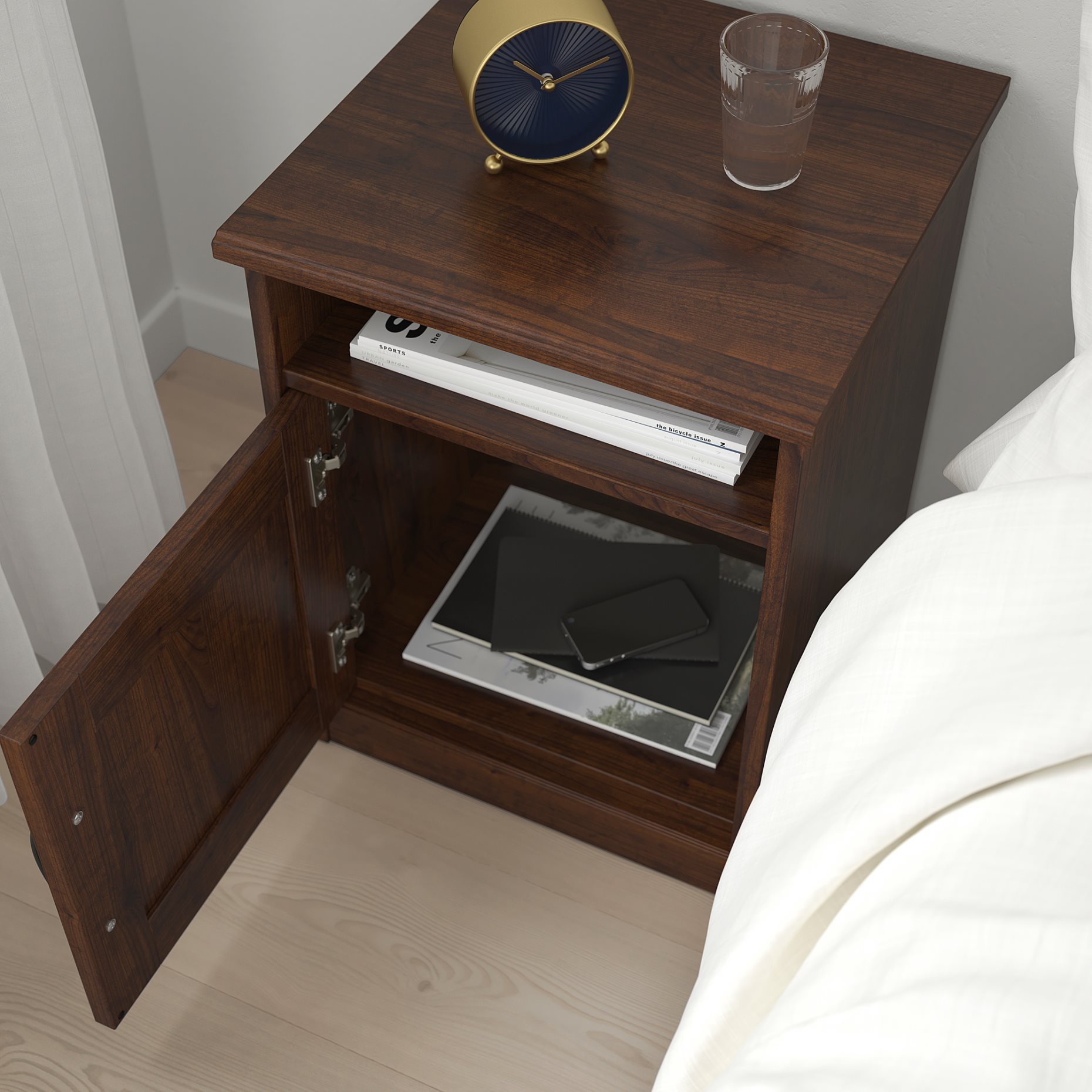 SONGESAND, bedside table, 703.674.44