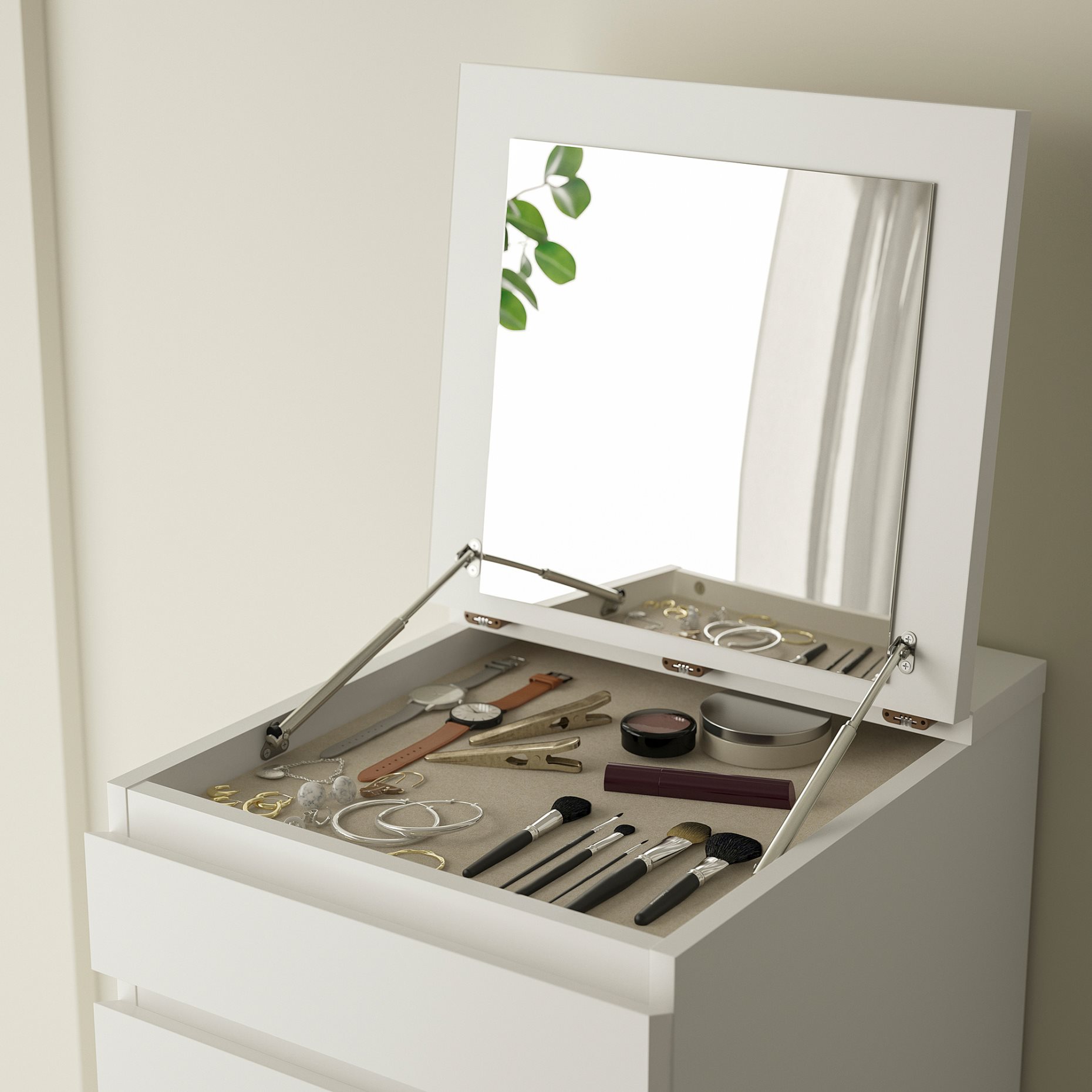 MALM, chest of 6 drawers, 704.035.93