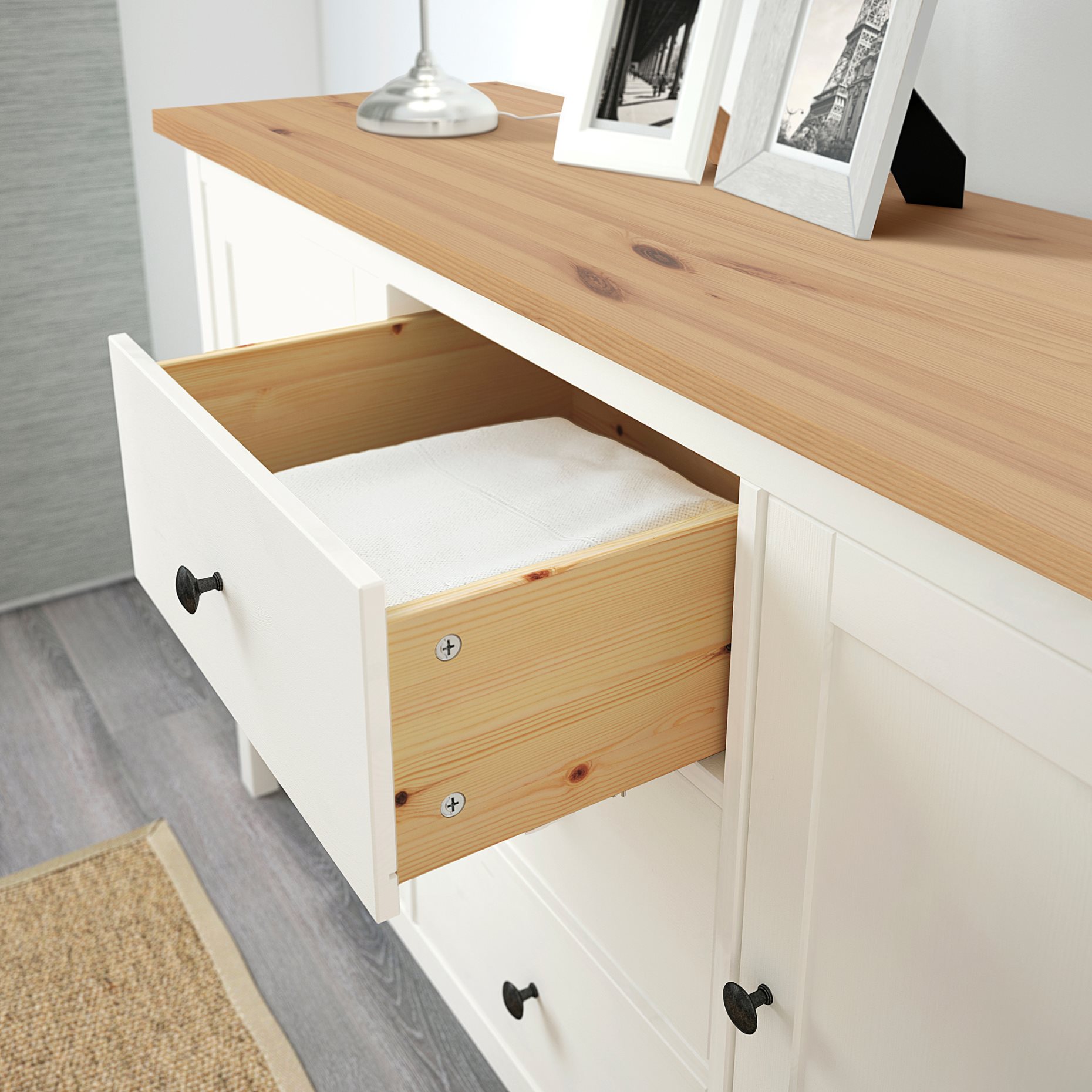 HEMNES, sideboard, 157x88 cm, 704.762.59