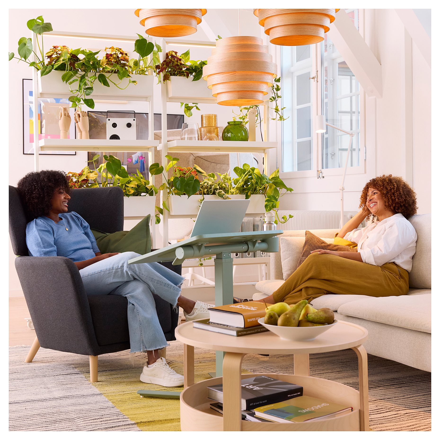 MITTZON, laptop table with castors, 66x50 cm, 704.981.95