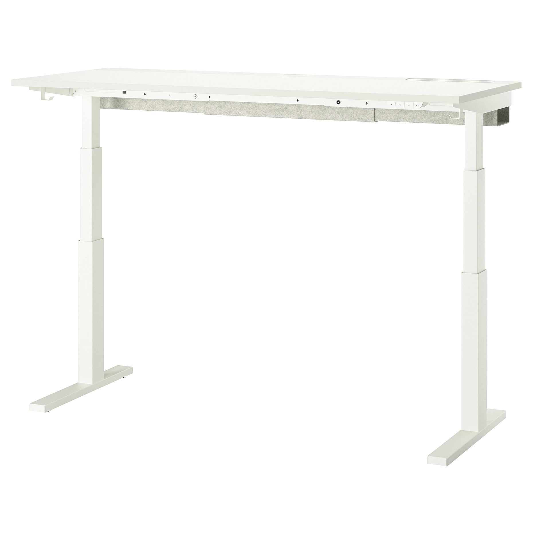MITTZON, underframe sit/stand for desk/electric, 120/140/160x60 cm, 705.155.95