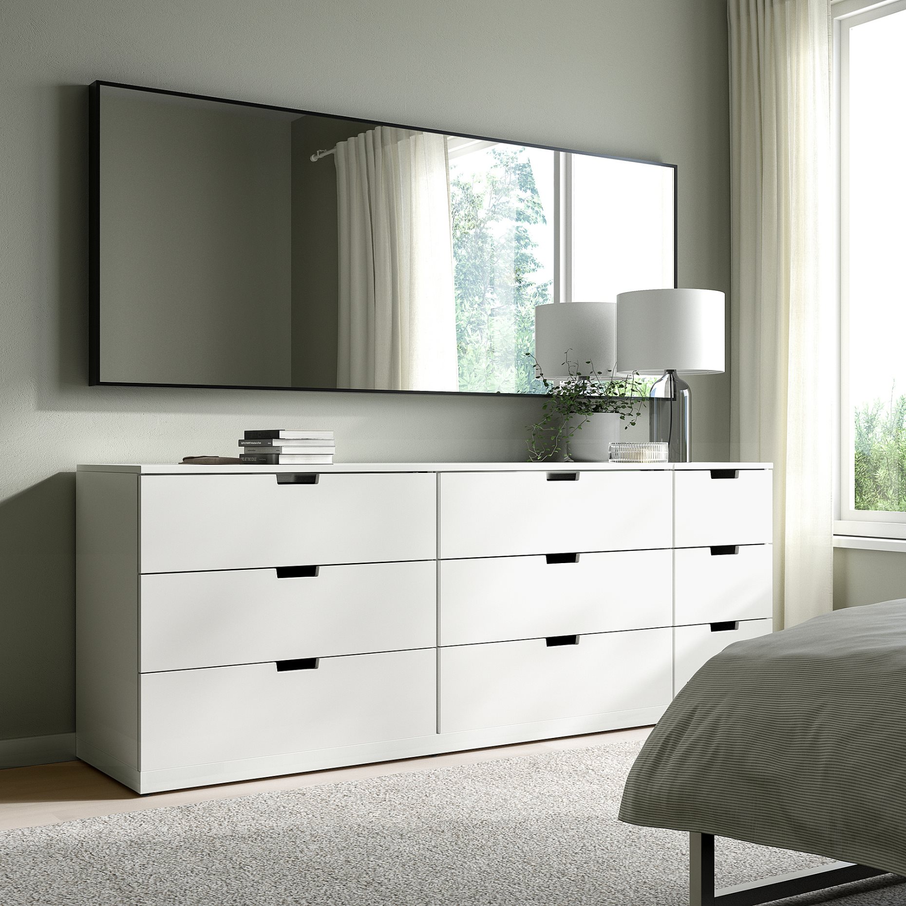 HOVET, καθρέφτης, 78x196 cm, 705.159.15