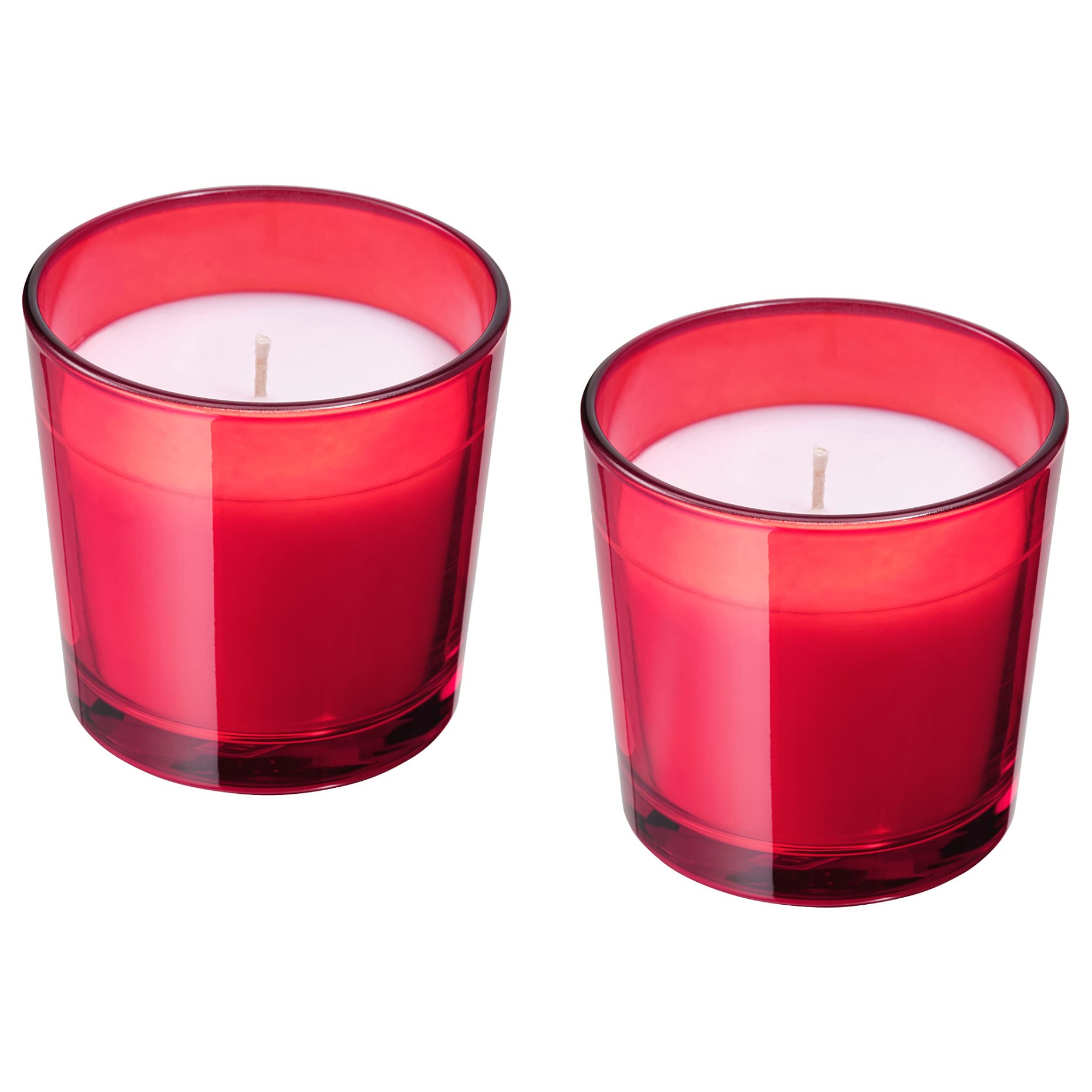 VINTERFINT, scented candle in glass/five spices of winter/2 pack, 25 hr, 705.245.52