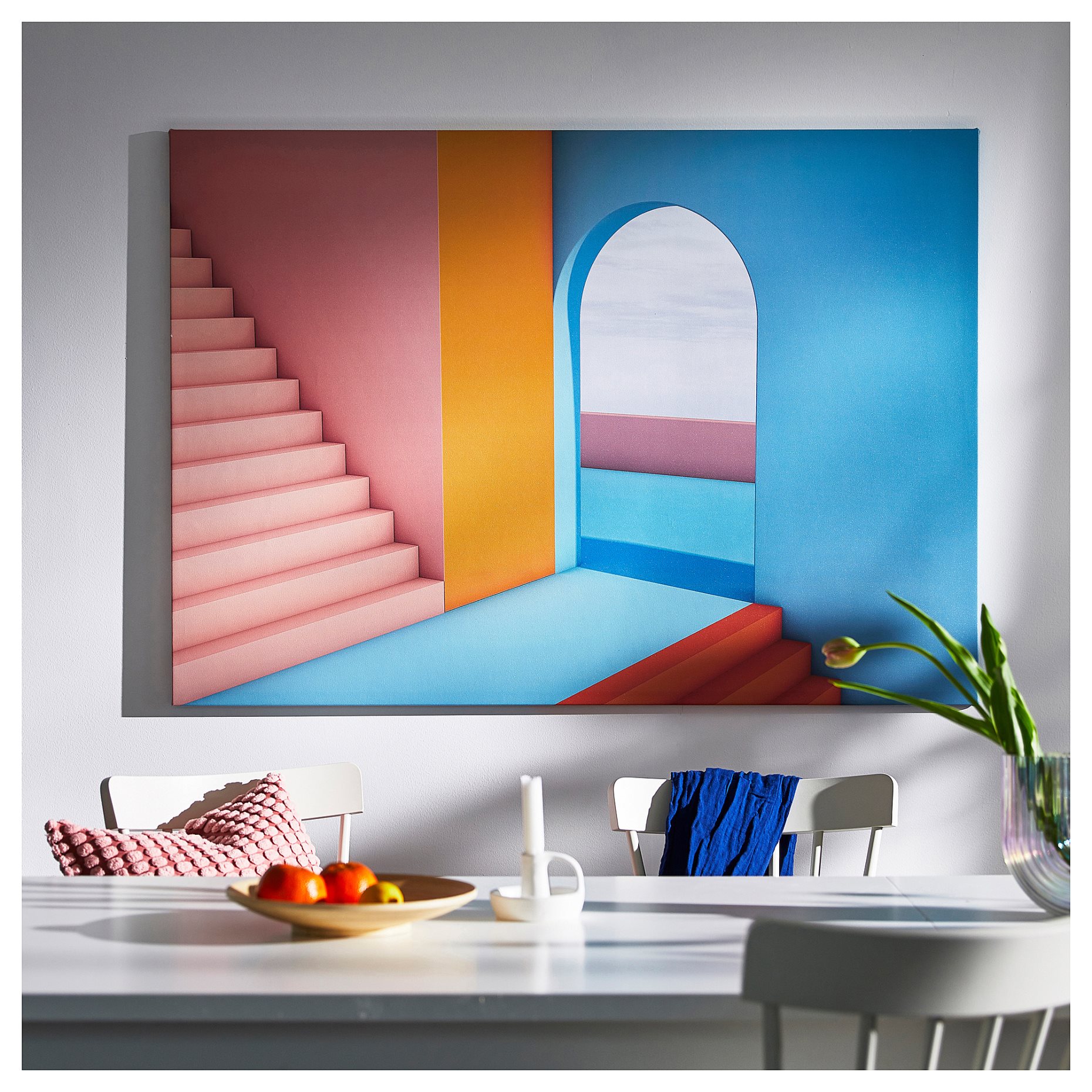 BJÖRKSTA, καμβάς/Πύλη, 140x100 cm, 705.549.02