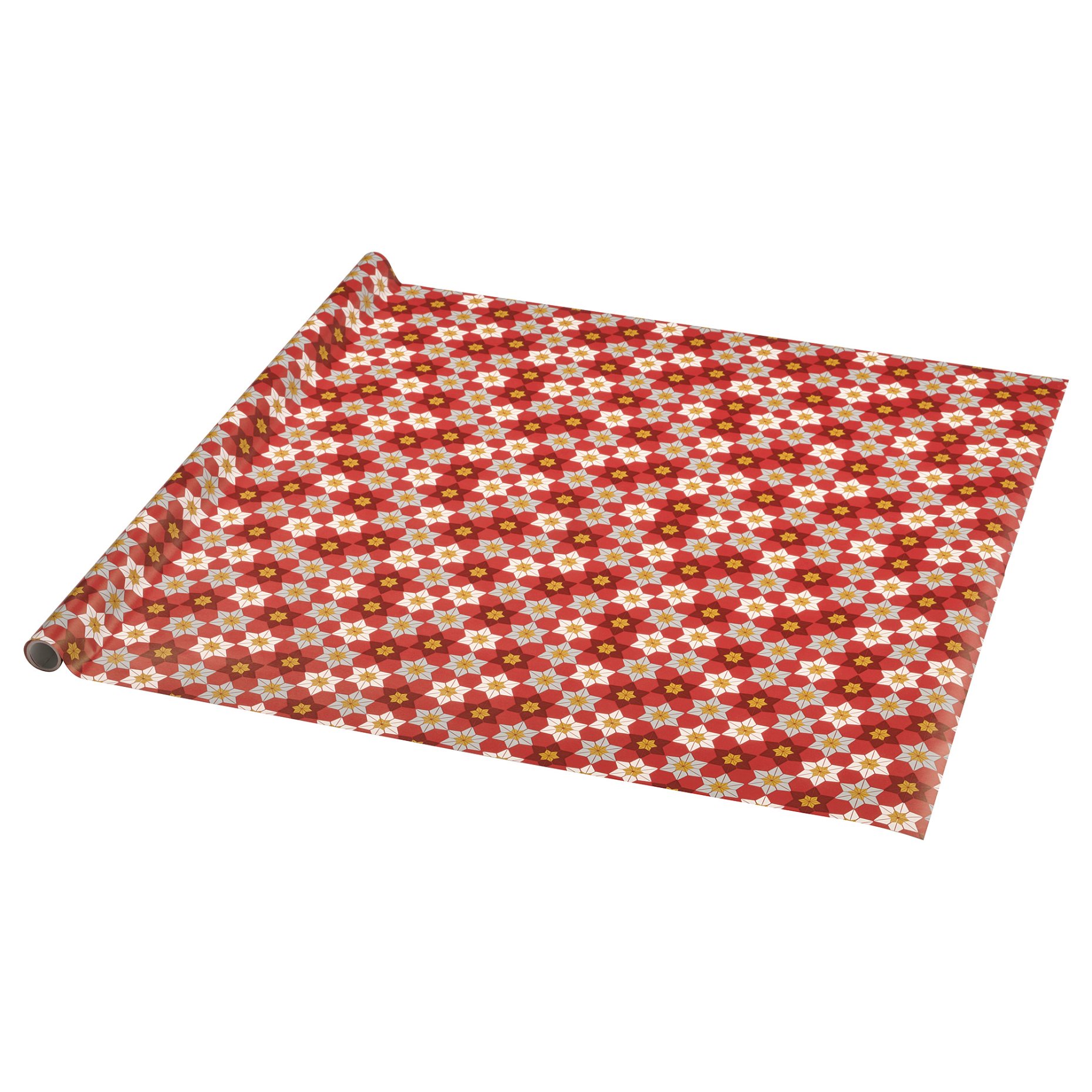 VINTERFINT, gift wrap roll/floral pattern, 3x0.7 m, 705.557.94