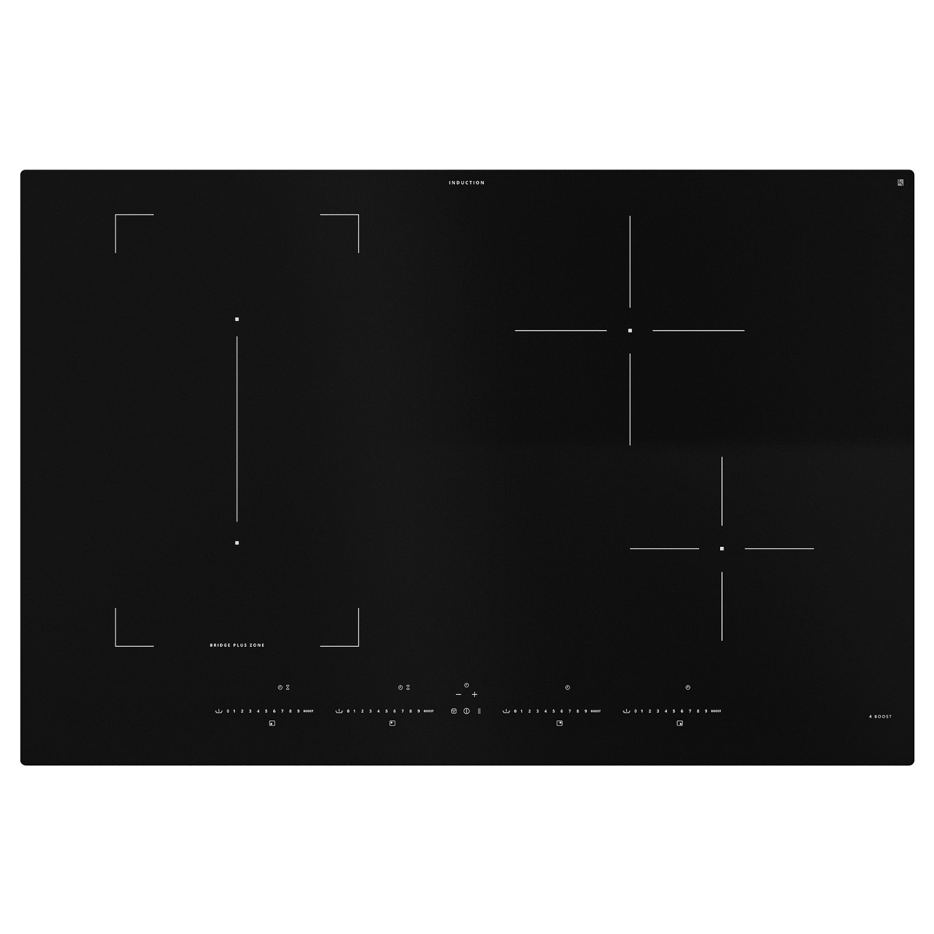 ROGESTAD, induction hob/IKEA 500, 78 cm, 705.595.13