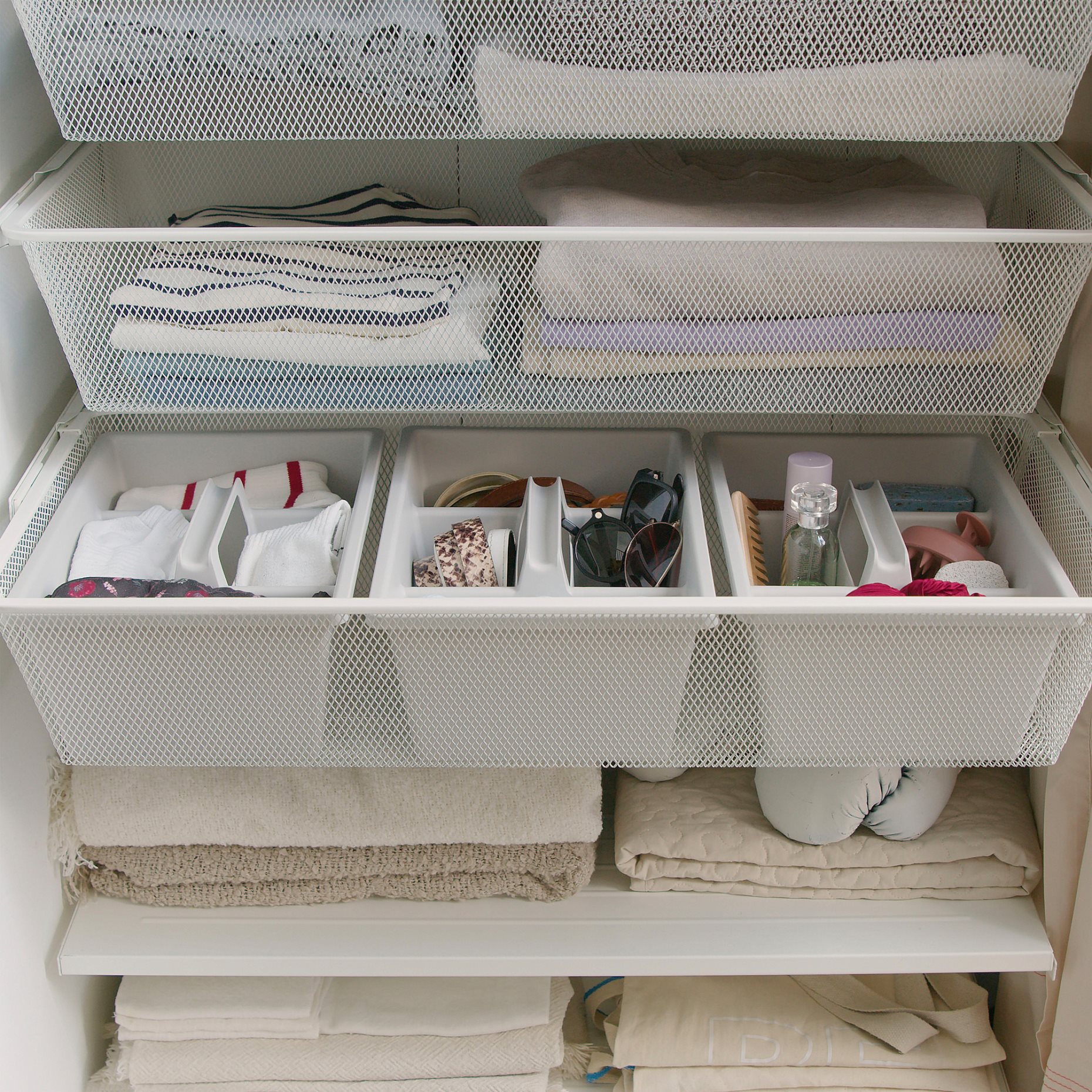 FANGGRODA, insert with compartments, 35x24x14 cm, 705.595.27
