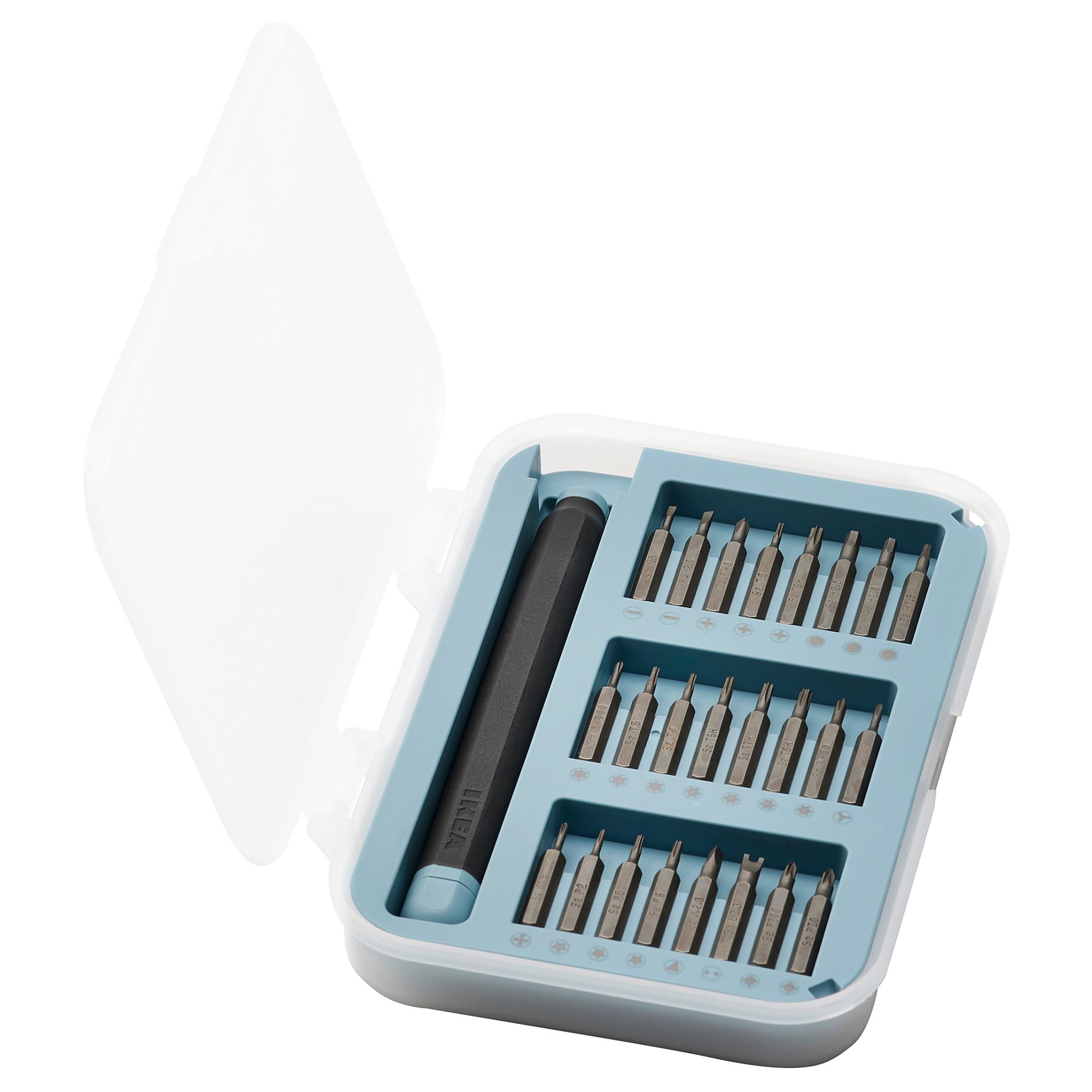 TRIXIG, σετ μύτες ακριβείας για κατσαβίδι, 25 τεμ., 705.680.89