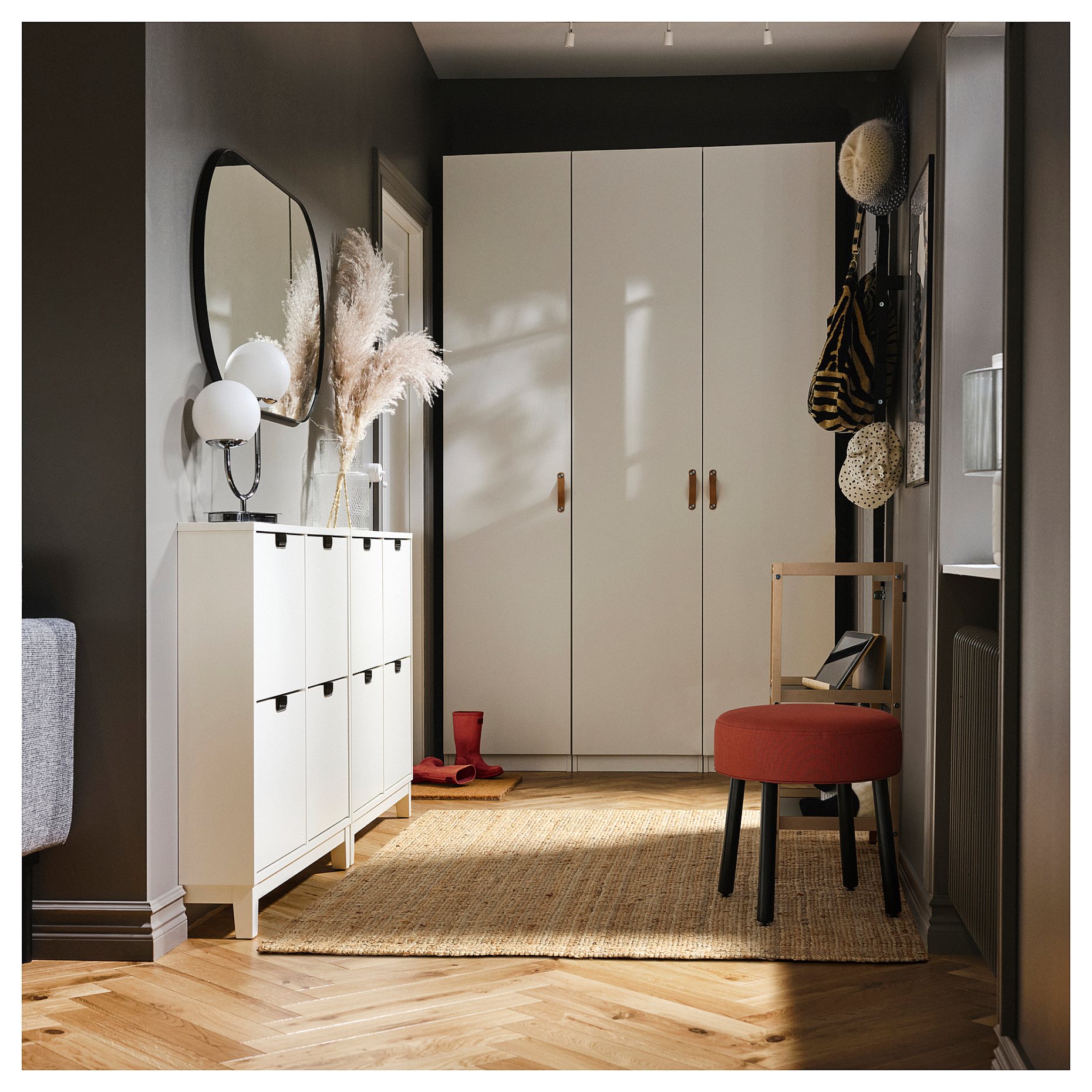 MÖRTFORS, σκαμπό, 47x47 cm, 705.702.47