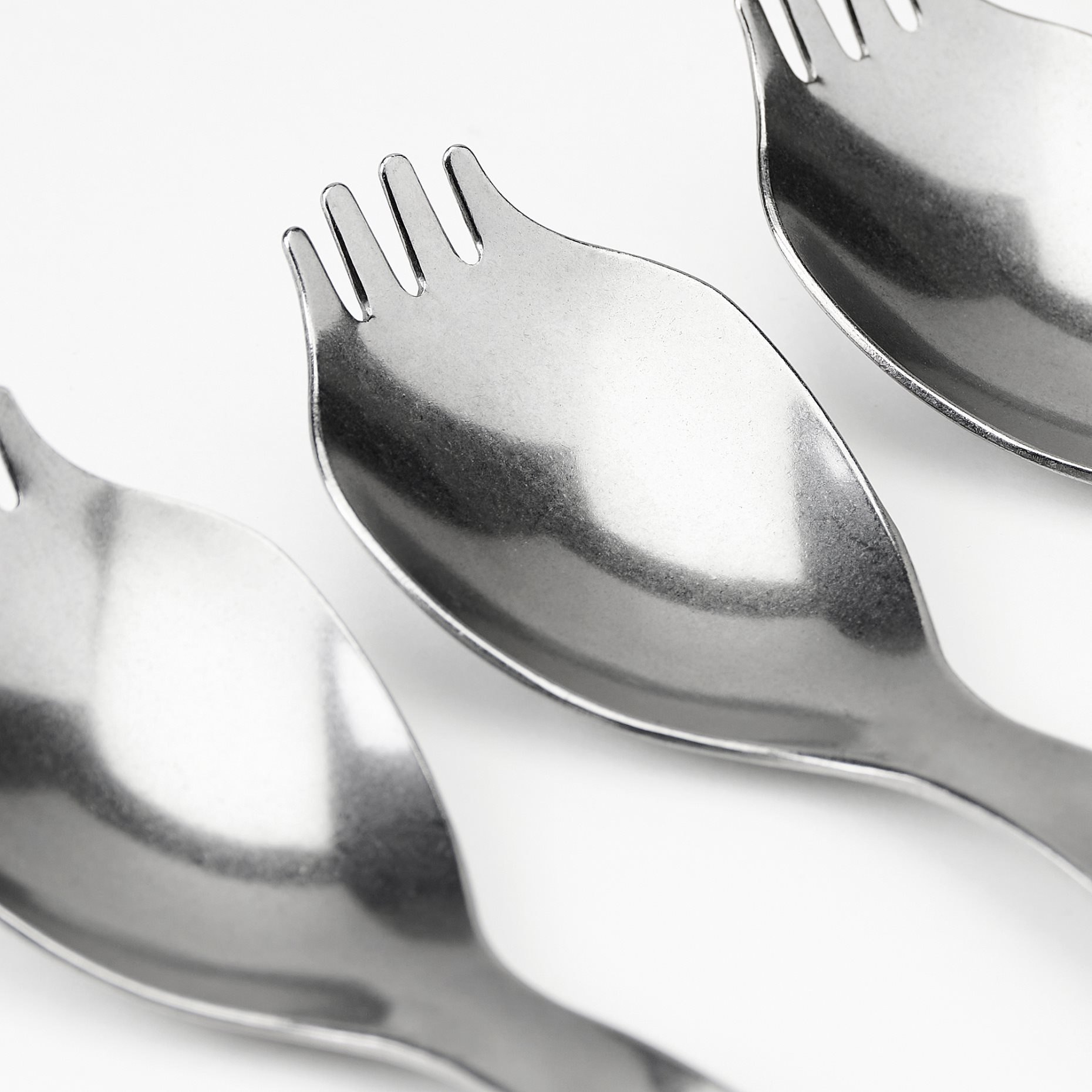 NABBFISK, spork set of 4, 17 cm, 705.711.19
