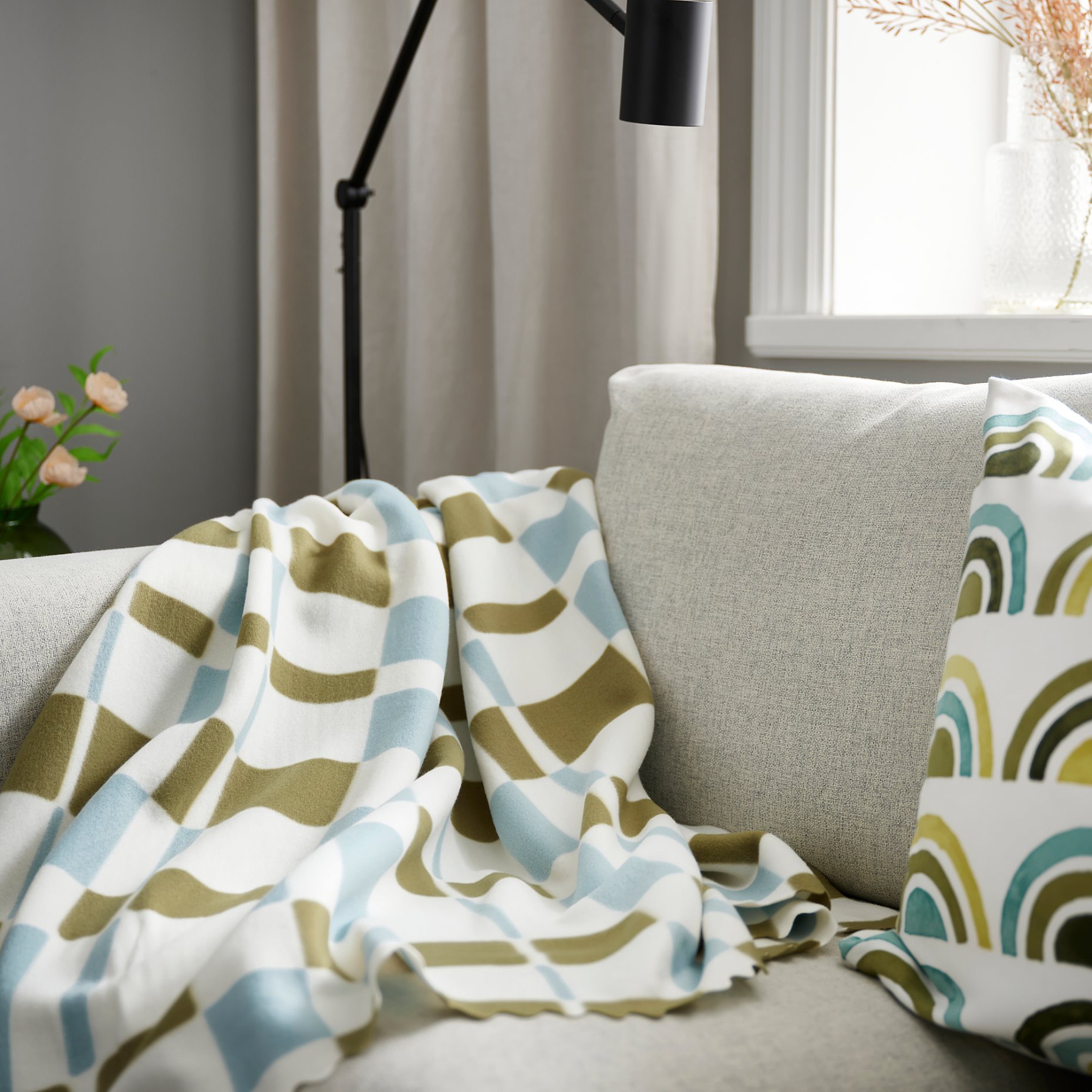 SVARTFIBBLA, ριχτάρι, 120x160 cm, 705.721.71