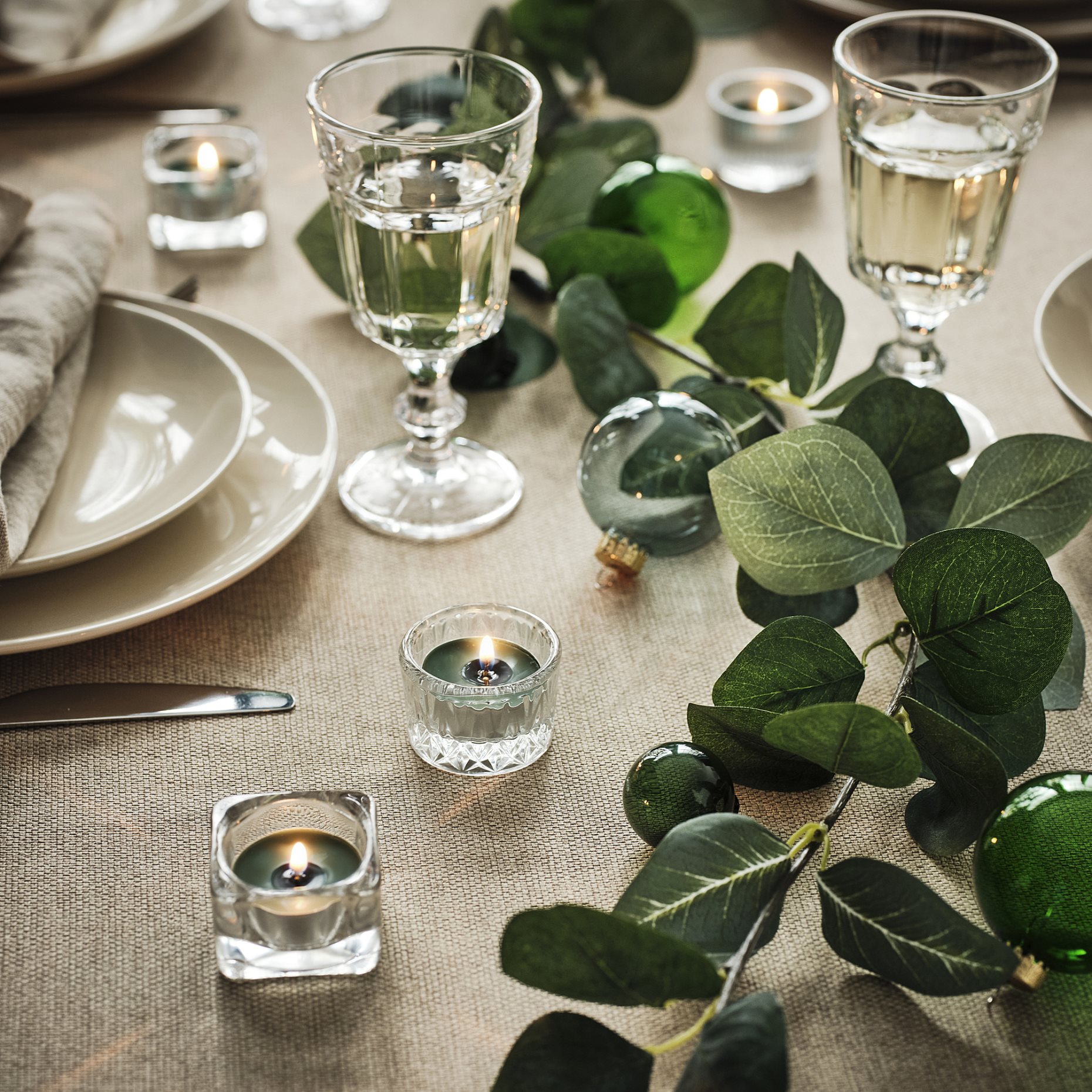 VINTERFINT, αρωματικό κερί ρεσό/Χειμωνιάτικη φύση, 30 τεμ. 3.5 ώρες, 705.761.12