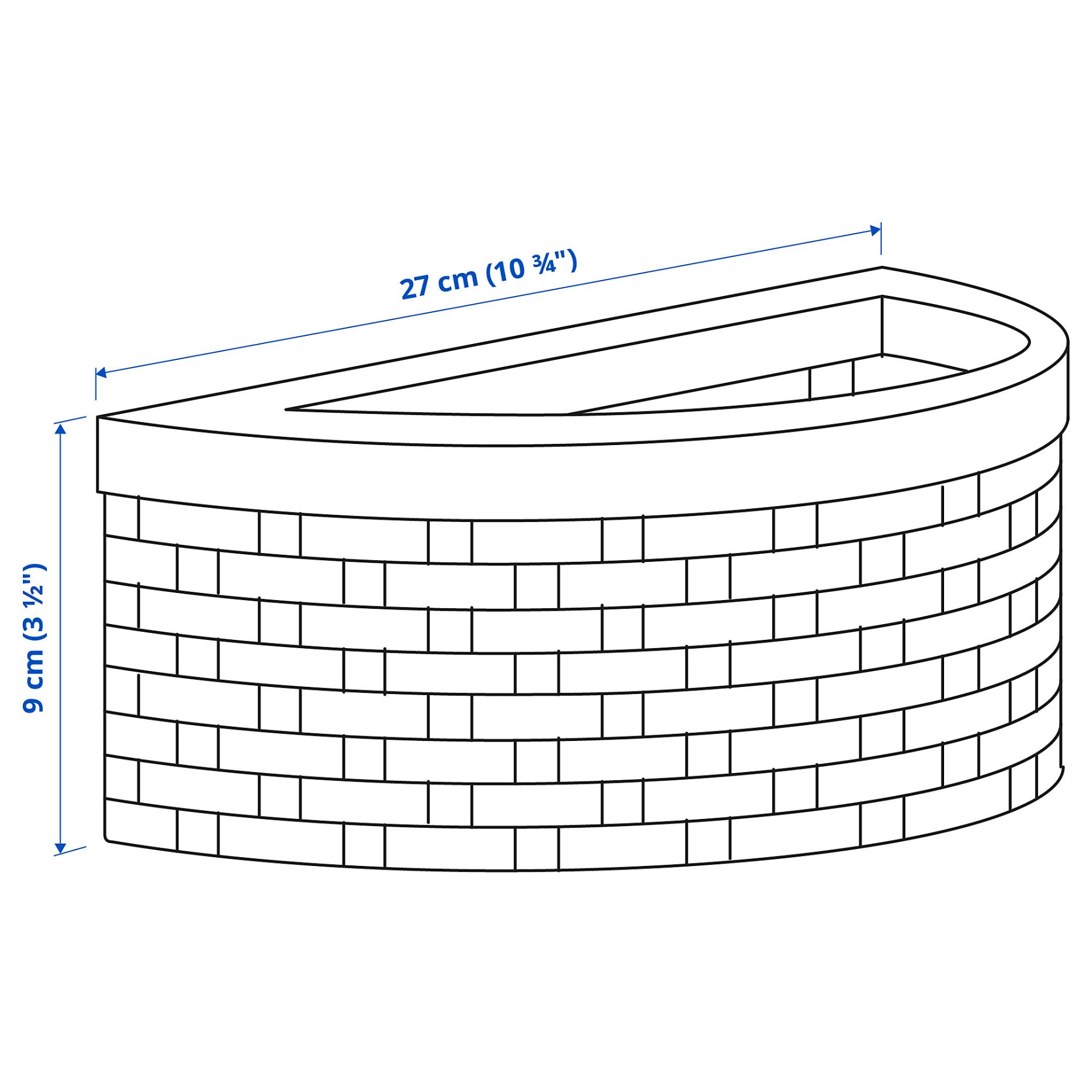 SNÖPLOG, handmade basket, set of 3, 705.818.49