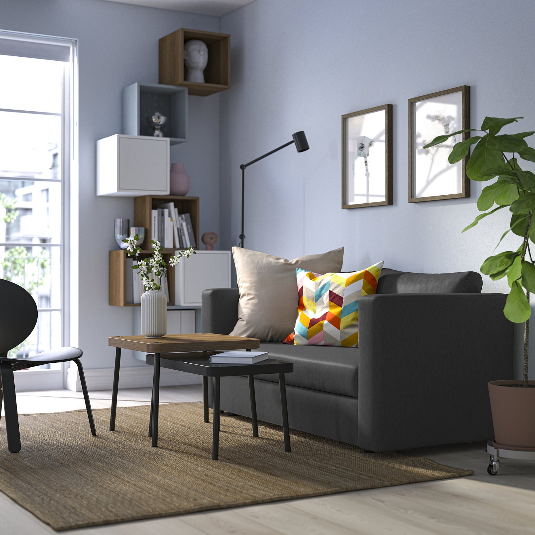 SKÖNABÄCK, 2-seat sofa-bed, 705.825.42